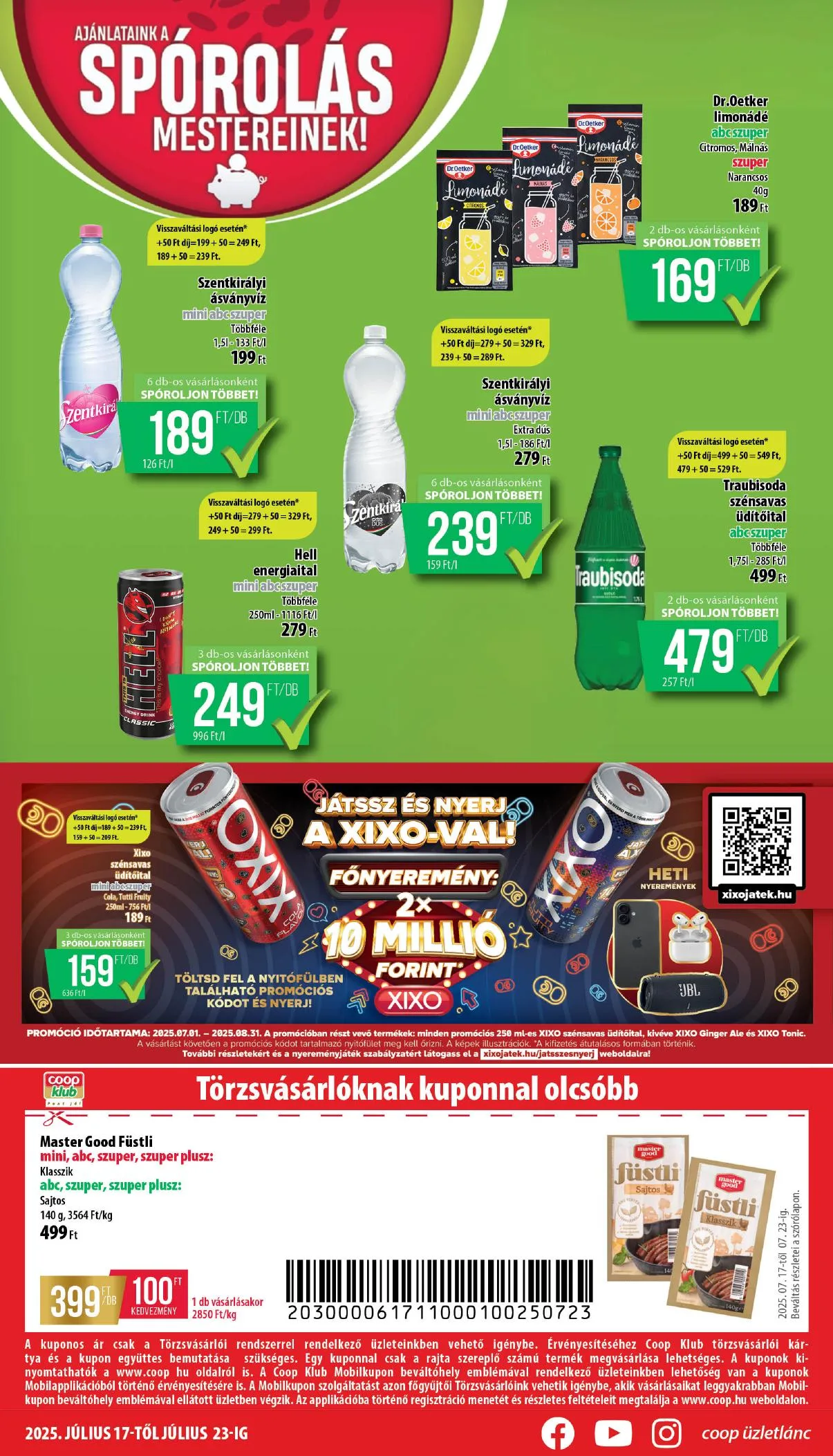 Coop akciós újság Mecsek 07.17–07.23 – 8. oldal