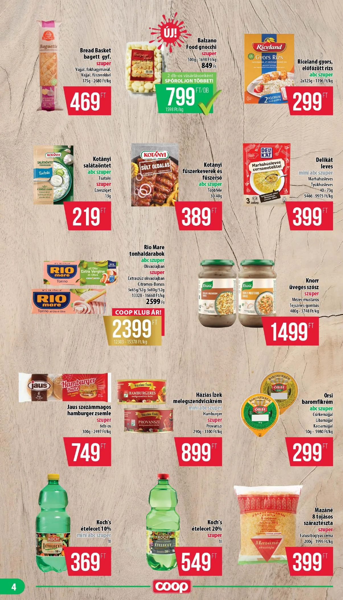 Coop akciós újság Mecsek 07.24–07.30 – 4. oldal