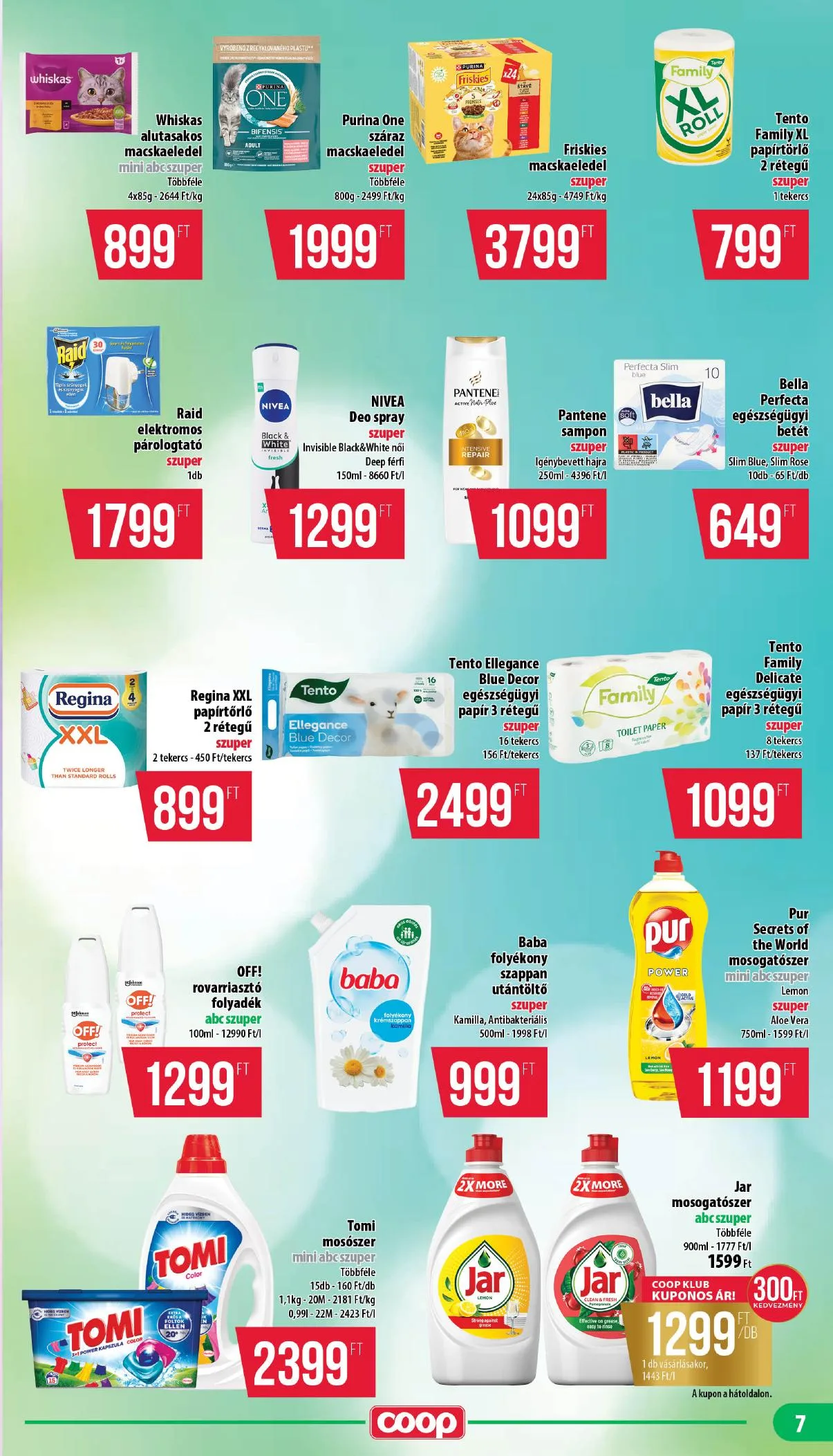 Coop akciós újság Mecsek 07.24–07.30 – 7. oldal