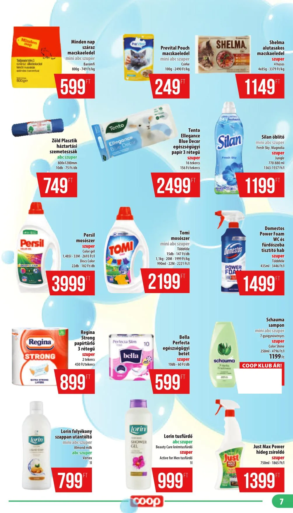 Coop akciós újság Mecsek 09.18–09.24 – 7. oldal