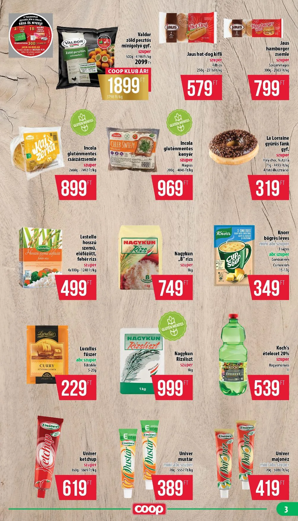 Coop akciós újság Mecsek 10.16–10.22 – 3. oldal