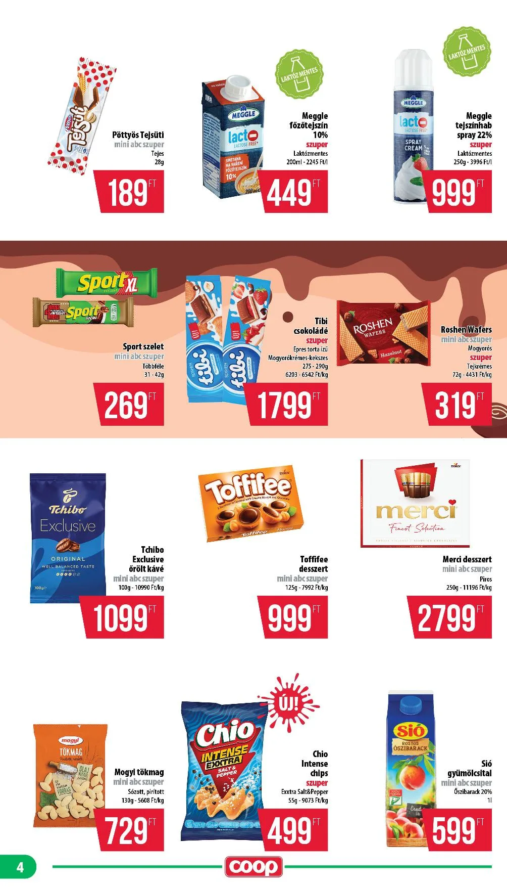 Coop akciós újság Mecsek 10.16–10.22 – 4. oldal