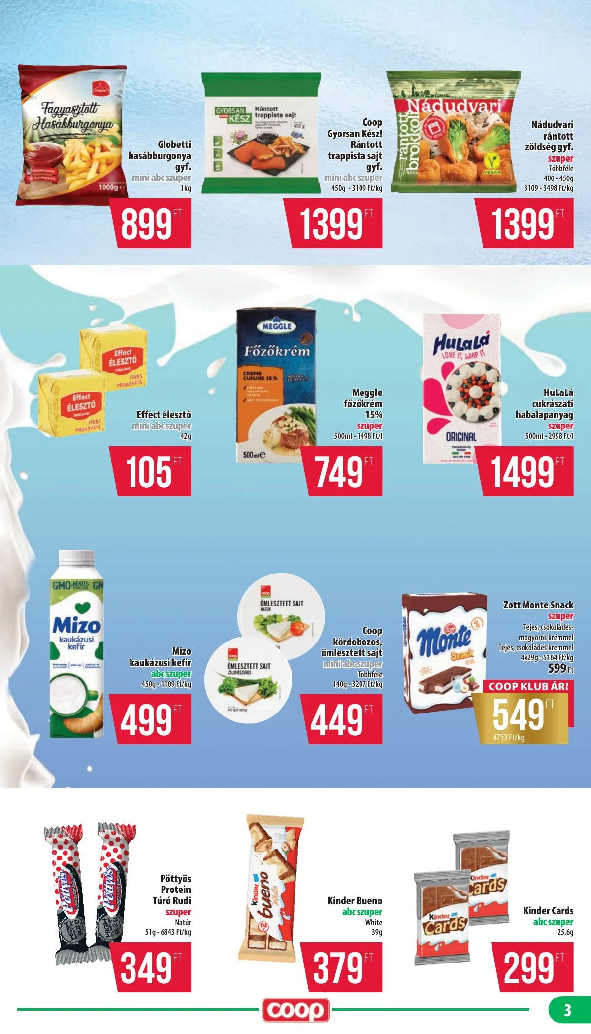 Coop akciós újság Mecsek 10.24–10.29 – 3. oldal