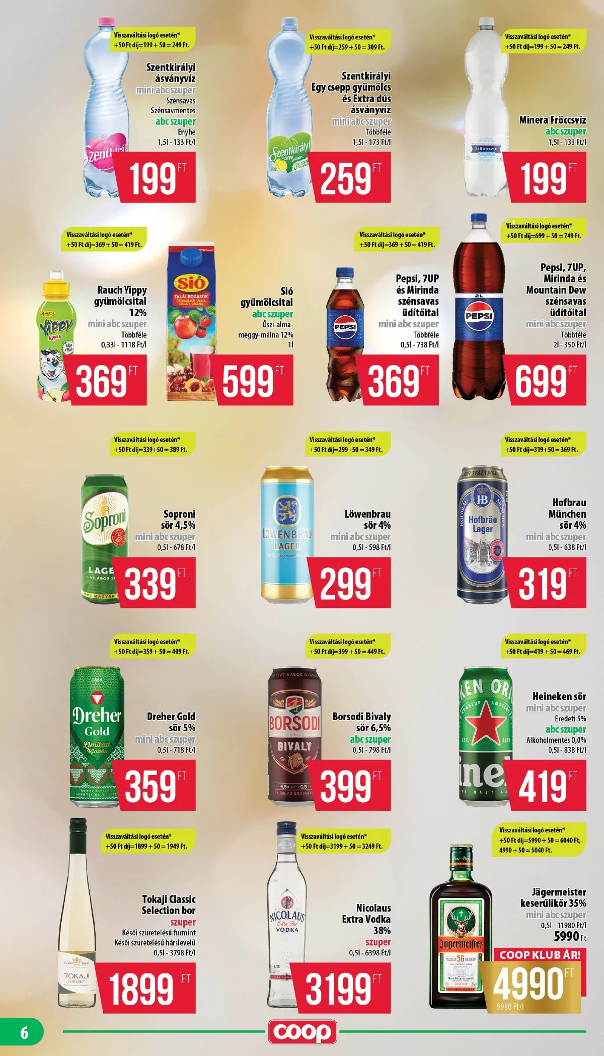 Coop akciós újság Mecsek 11.13–11.19 – 6. oldal
