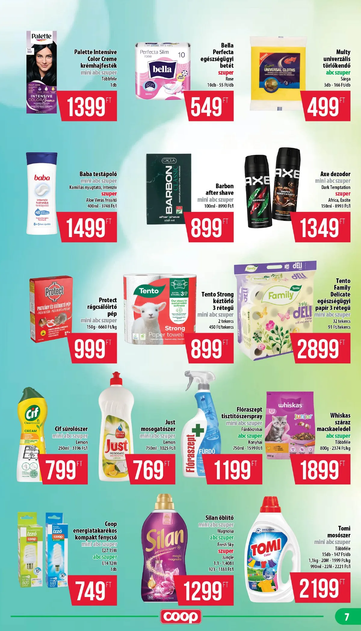 Coop akciós újság Mecsek 11.13–11.19 – 7. oldal