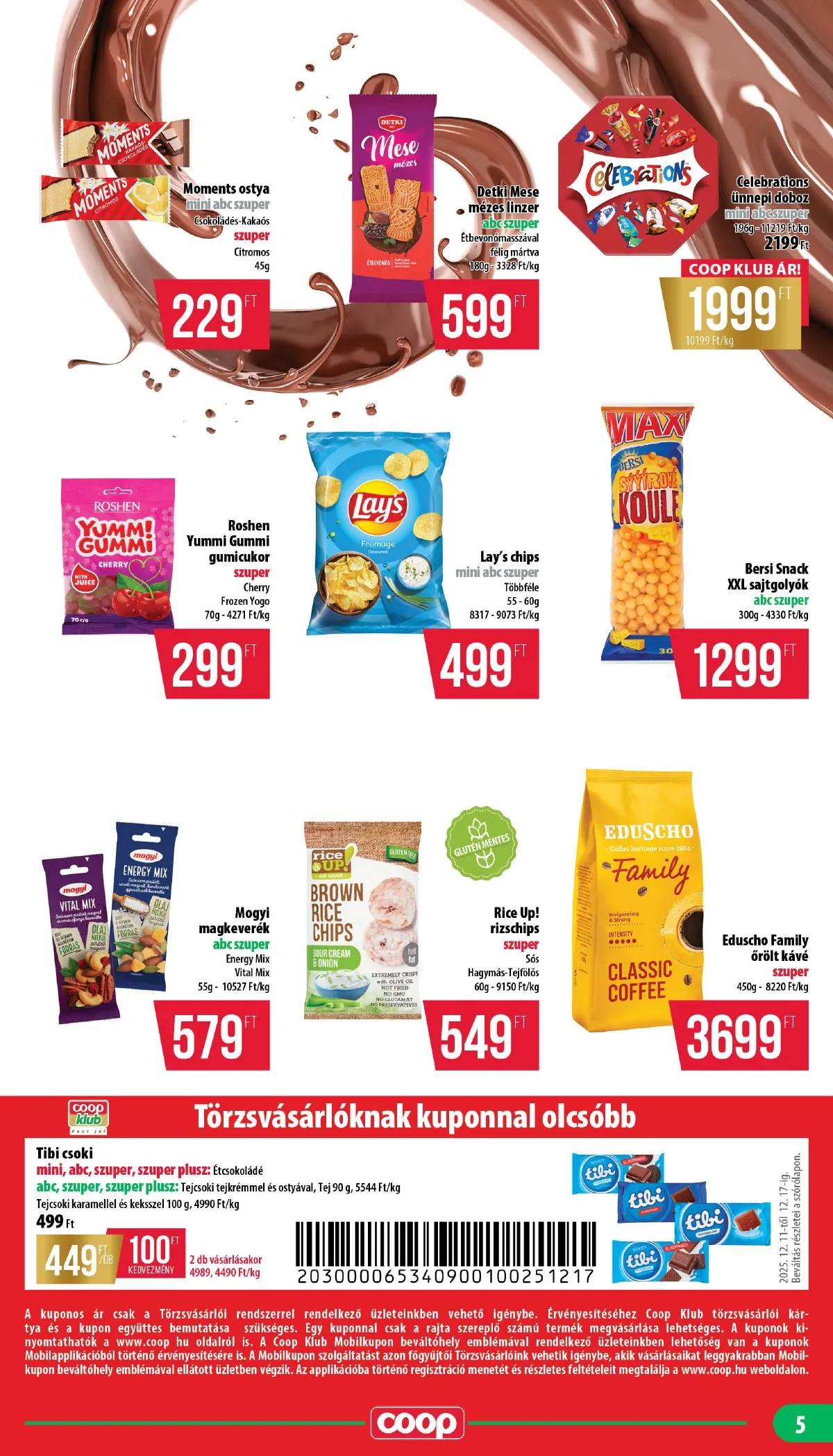 Coop akciós újság Mecsek 12.11–12.17 – 5. oldal