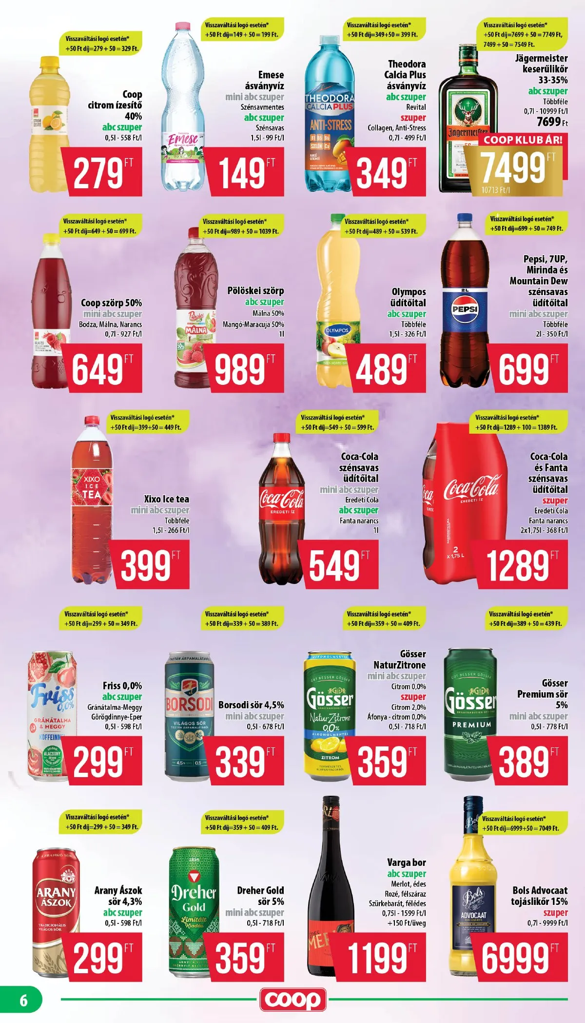 Coop akciós újság Mecsek 12.11–12.17 – 6. oldal