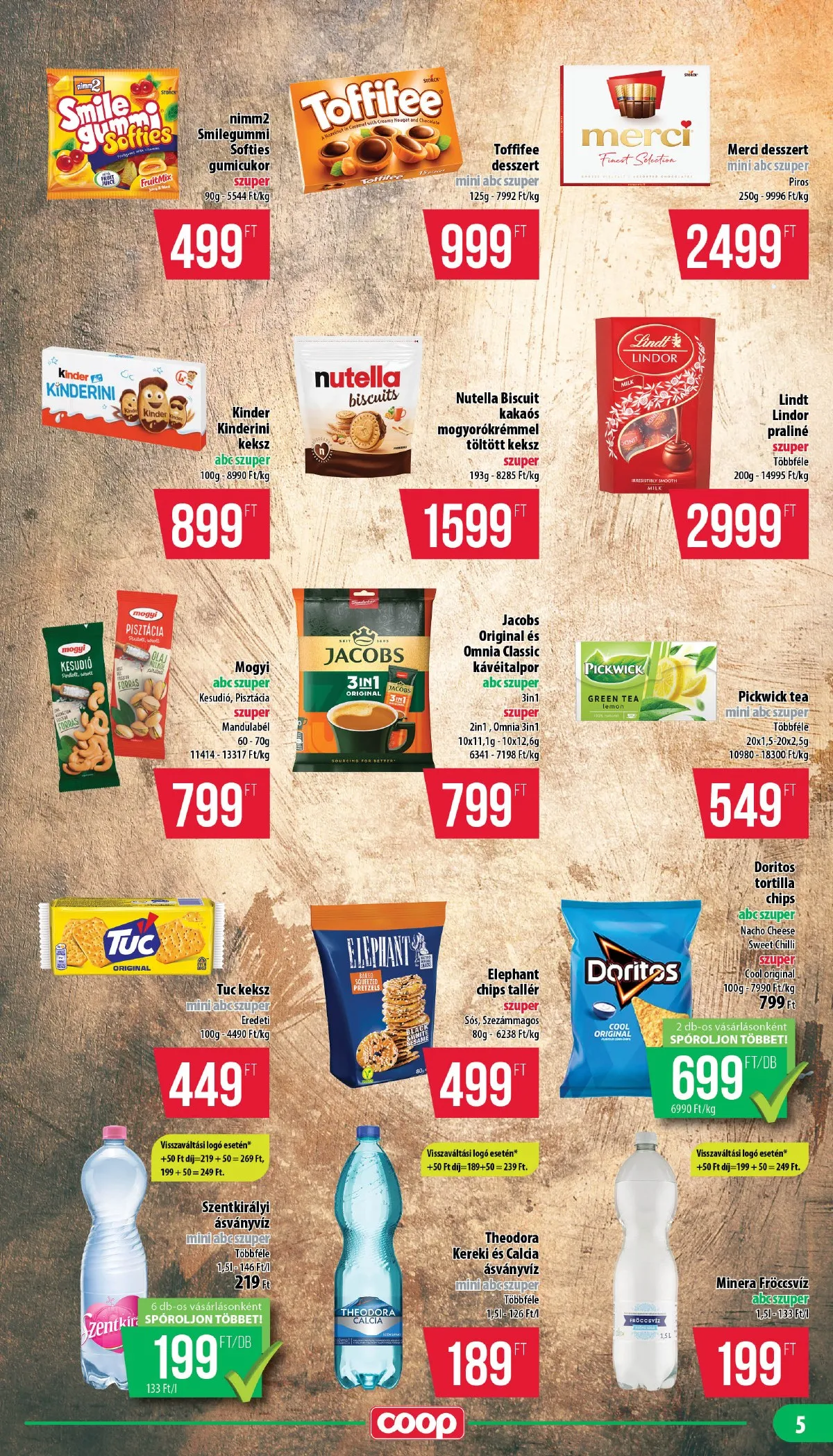 Coop akciós újság Mecsek 12.18–12.31 – 5. oldal