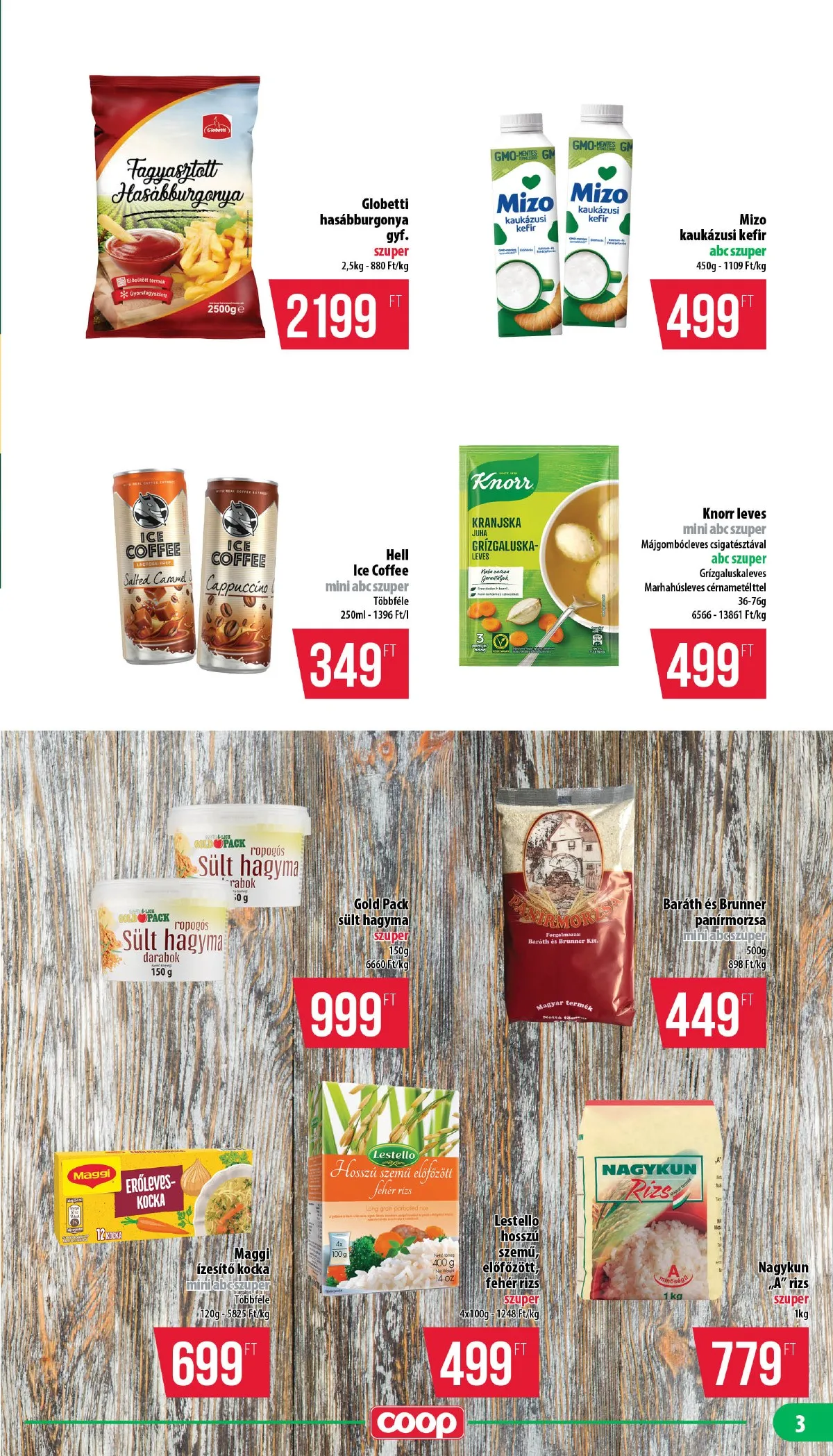 Coop akciós újság Mecsek 01.15–01.21 – 3. oldal