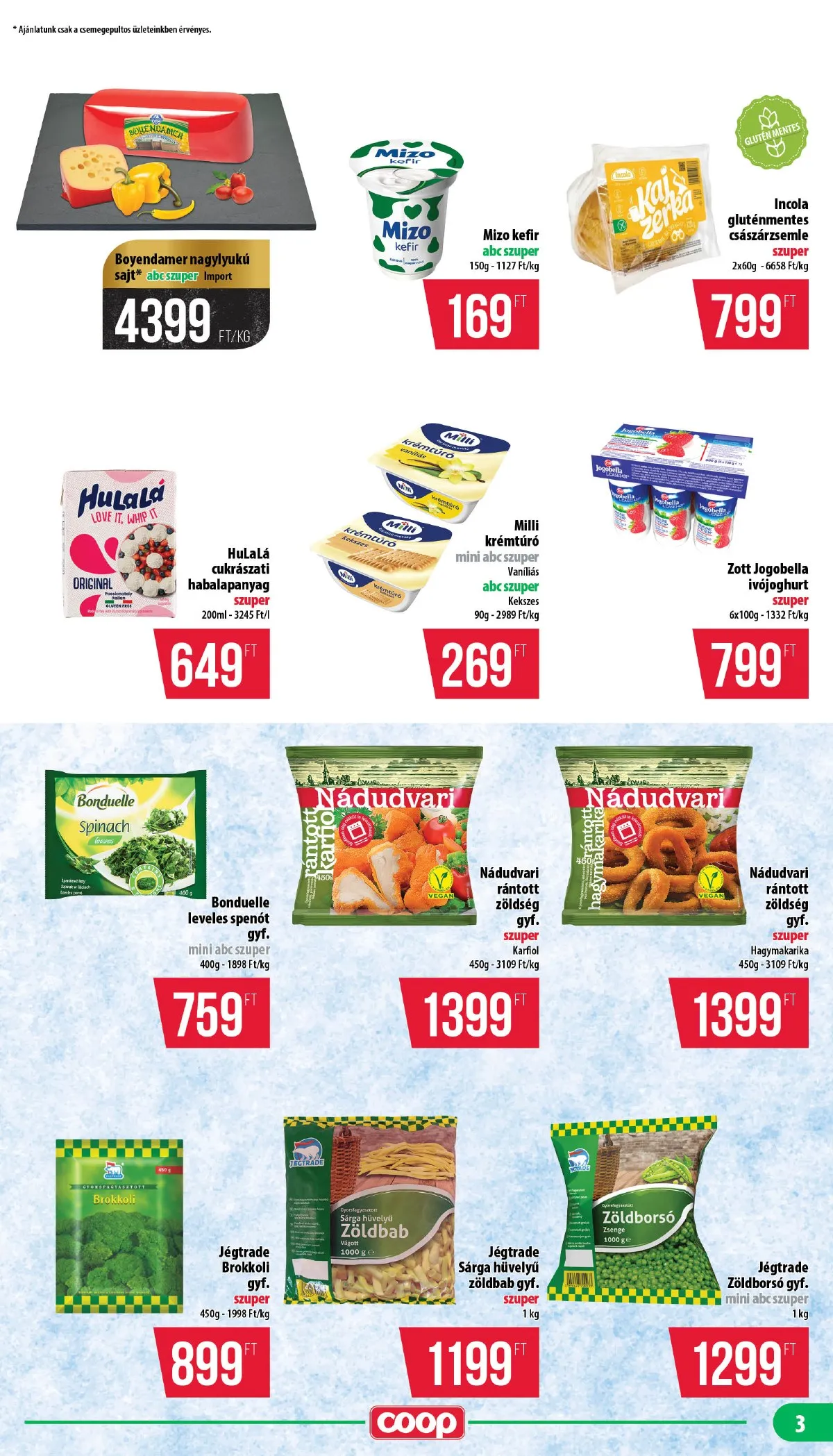 Coop akciós újság Mecsek 02.12–02.18 – 3. oldal