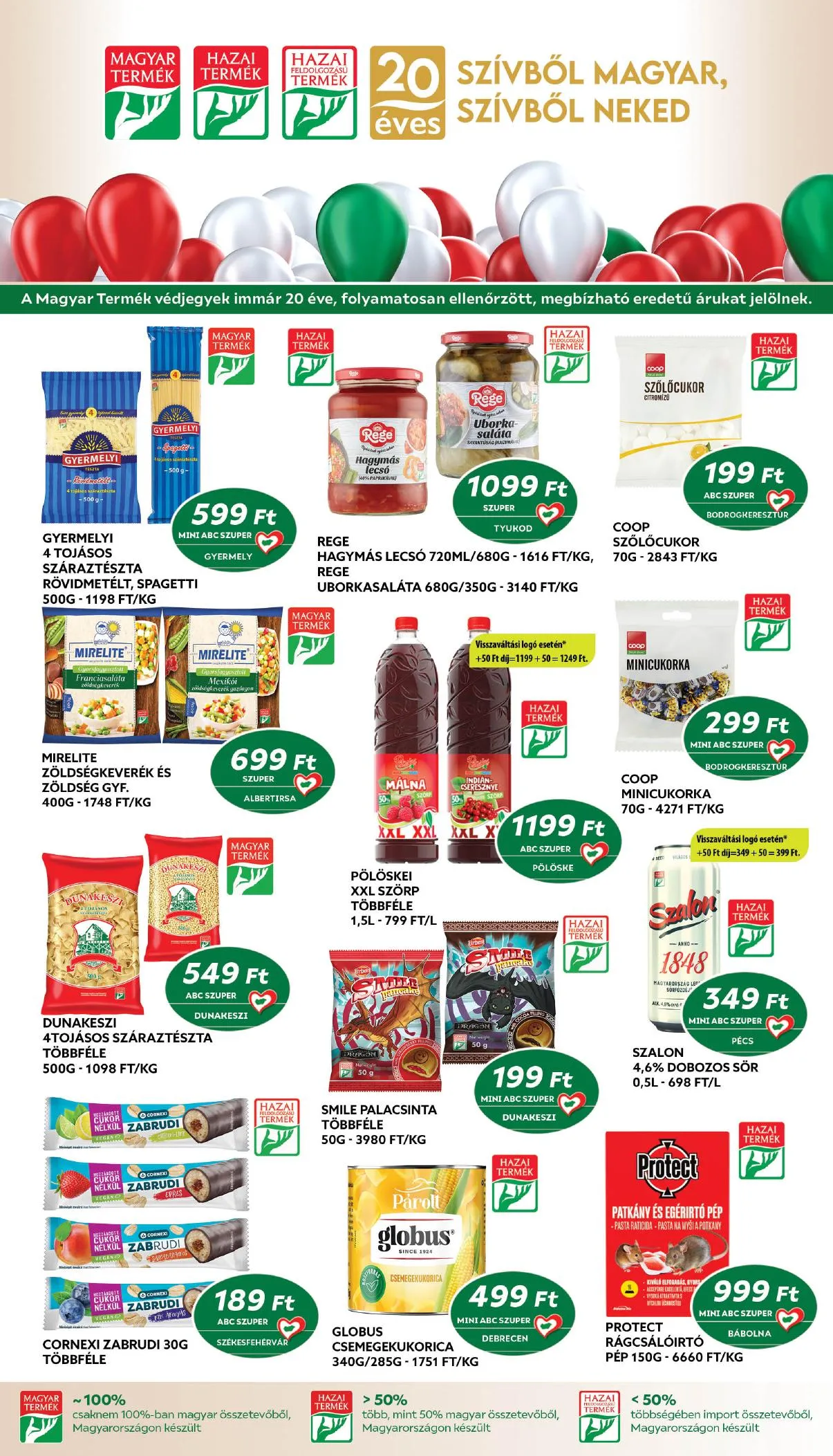 Coop akciós újság Mecsek 03.19–03.25 – 8. oldal