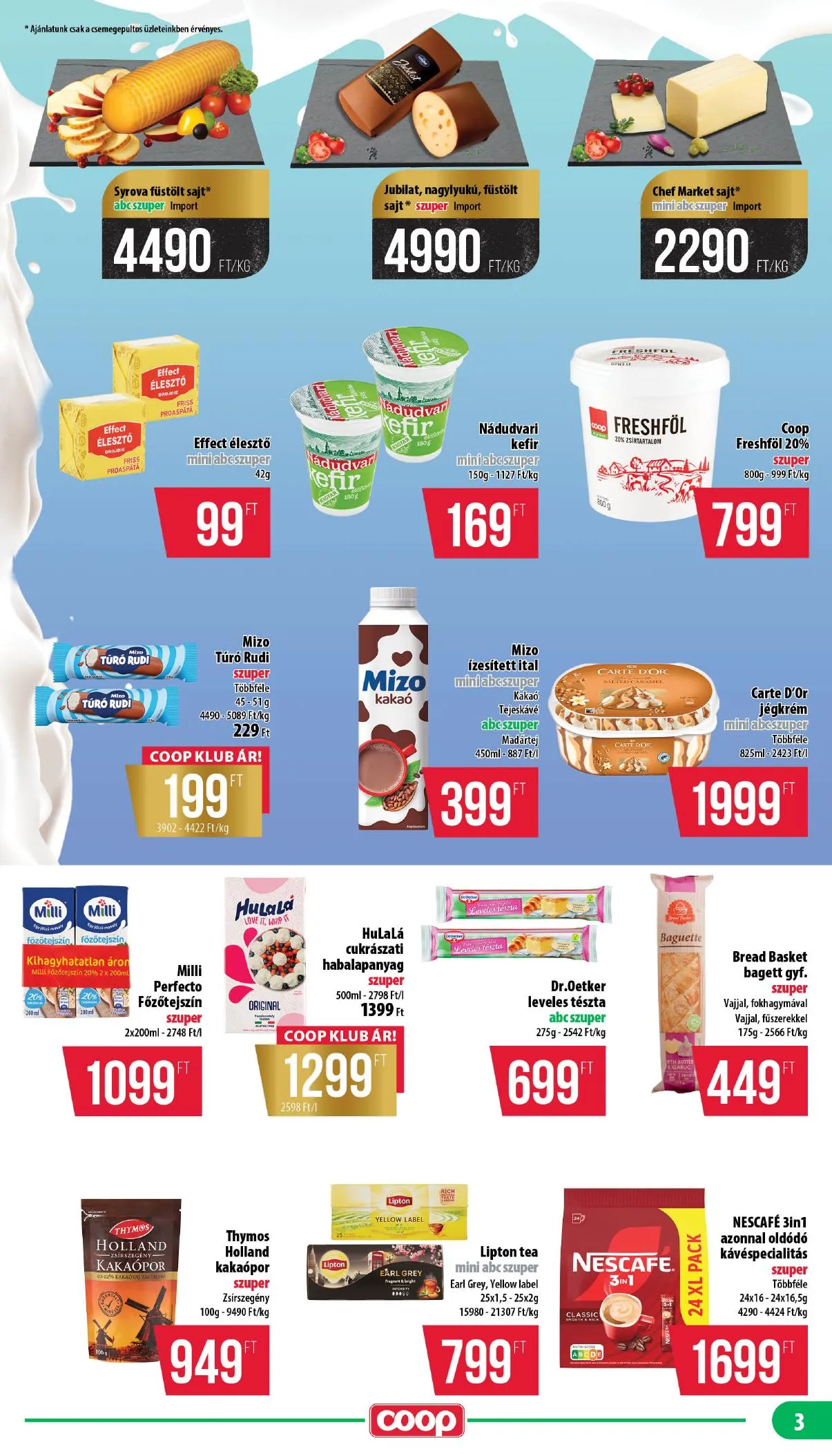 Coop akciós újság Mecsek 03.26–04.01 – 3. oldal