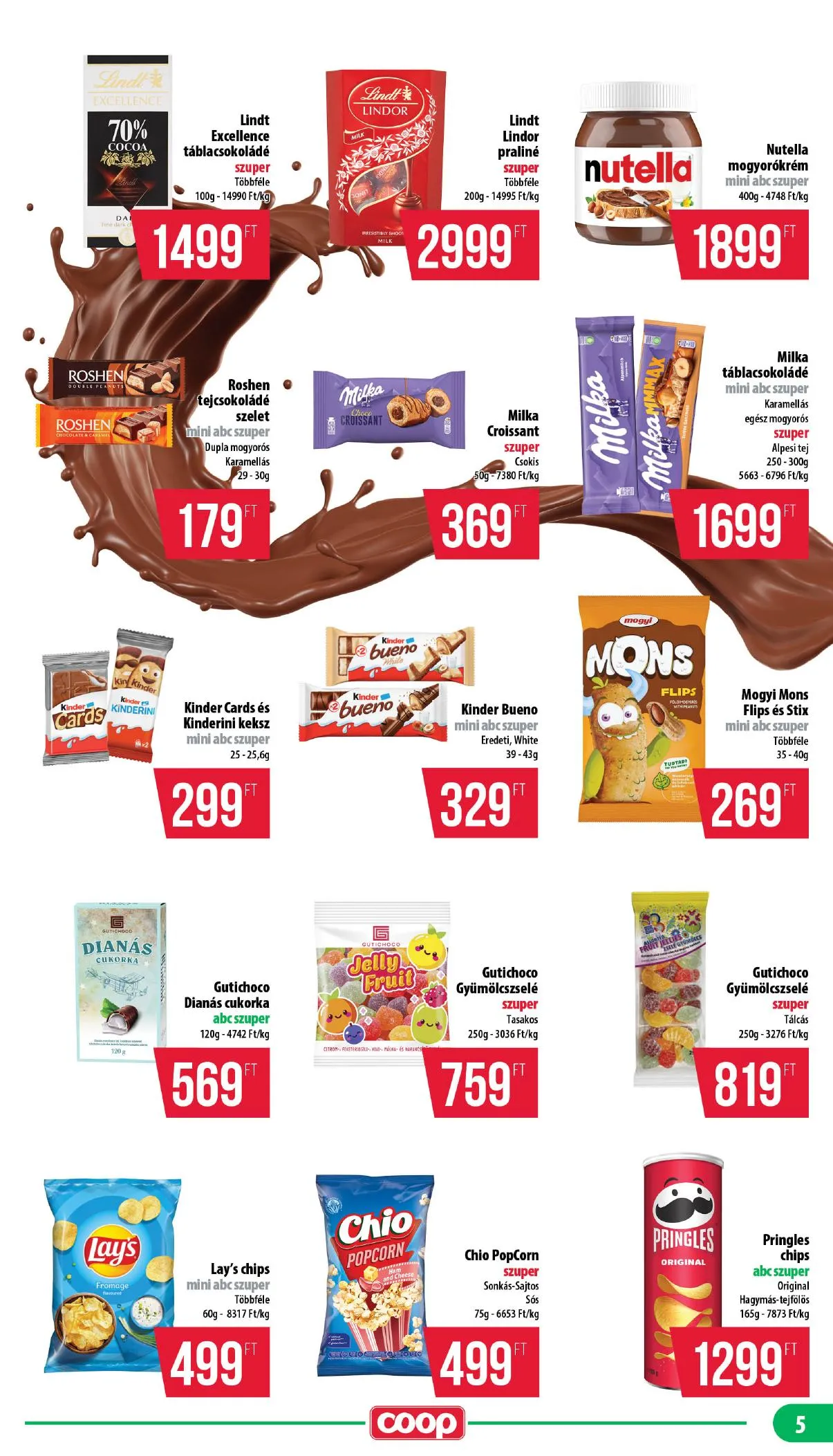 Coop akciós újság Mecsek 03.26–04.01 – 5. oldal