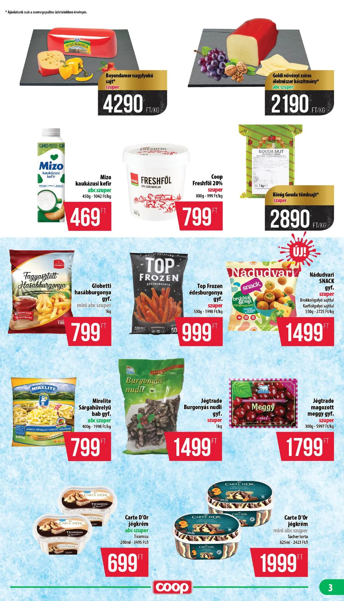 Coop akciós újság Mecsek 04.16–04.22 – 3. oldal
