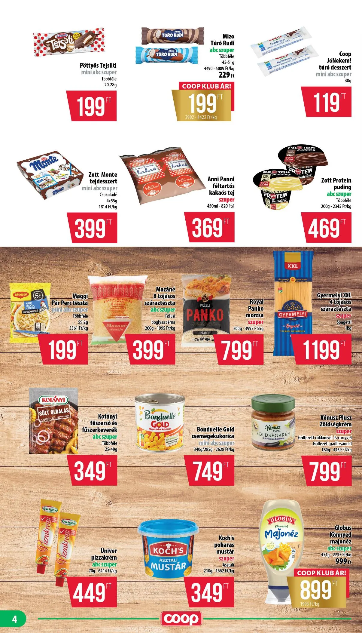 Coop akciós újság Mecsek 04.16–04.22 – 4. oldal