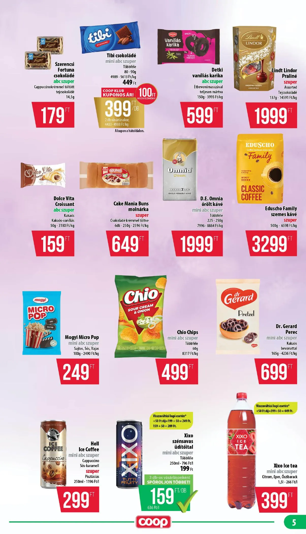 Coop akciós újság Mecsek 04.16–04.22 – 5. oldal