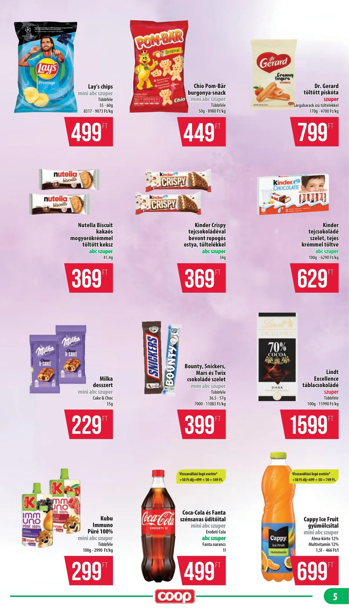 Coop akciós újság Mecsek 04.23–04.29 – 5. oldal