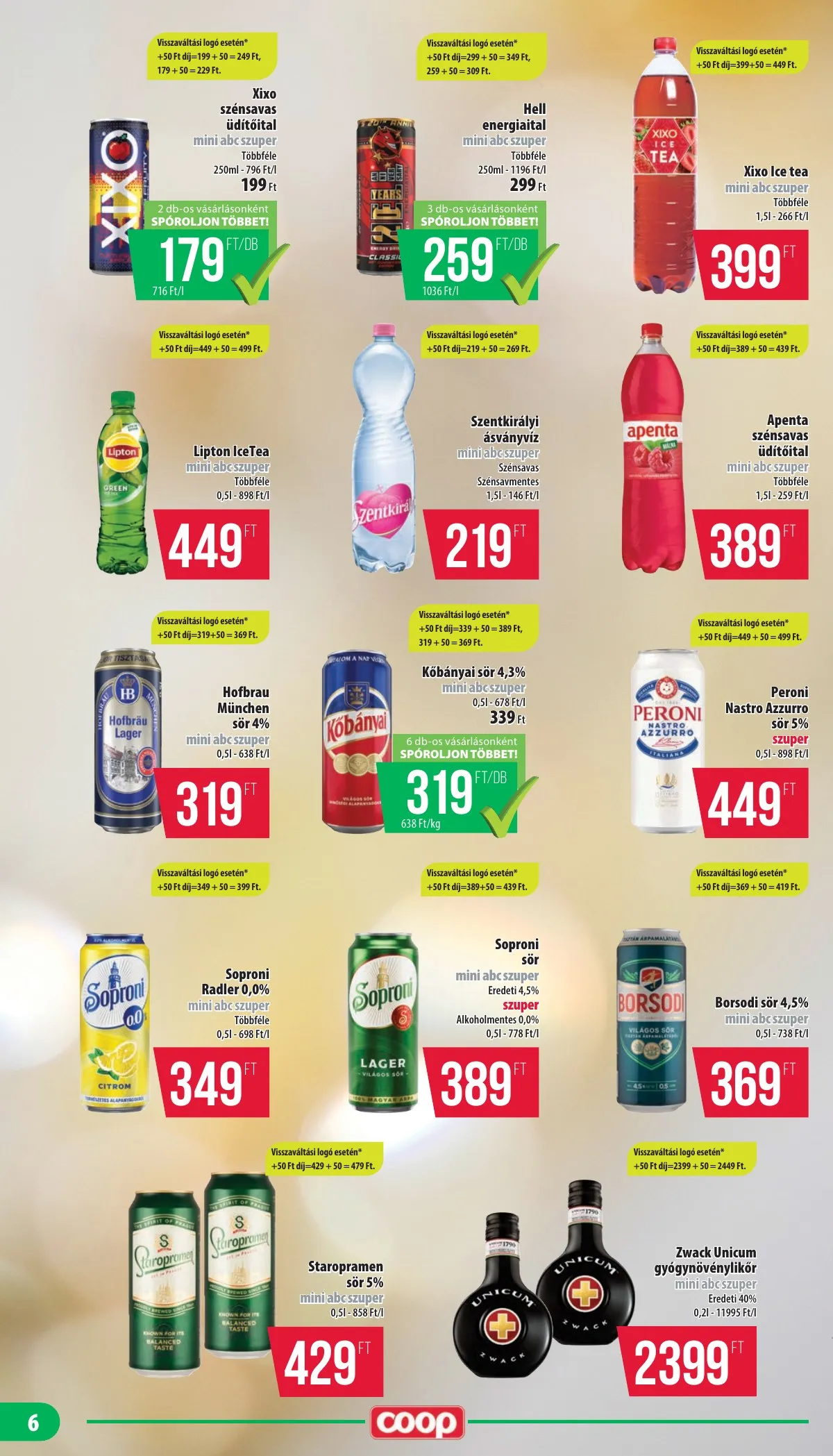 Coop akciós újság Mecsek 05.14–05.20 – 6. oldal