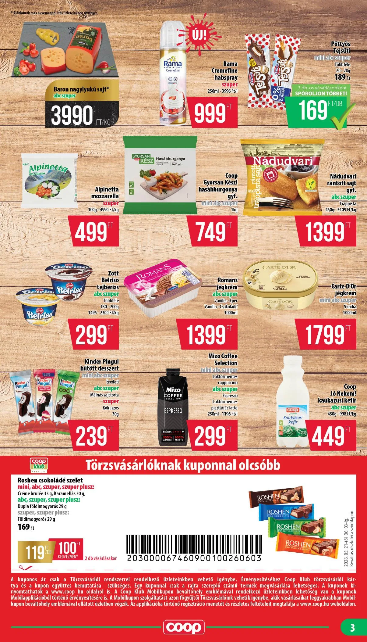 Coop akciós újság Mecsek 05.21–05.27 – 3. oldal