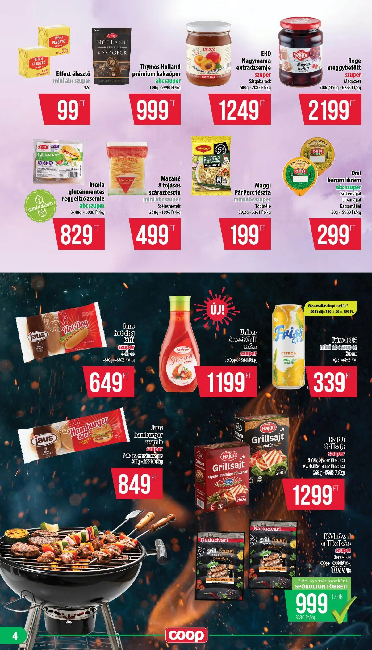 Coop akciós újság Mecsek 05.21–05.27 – 4. oldal
