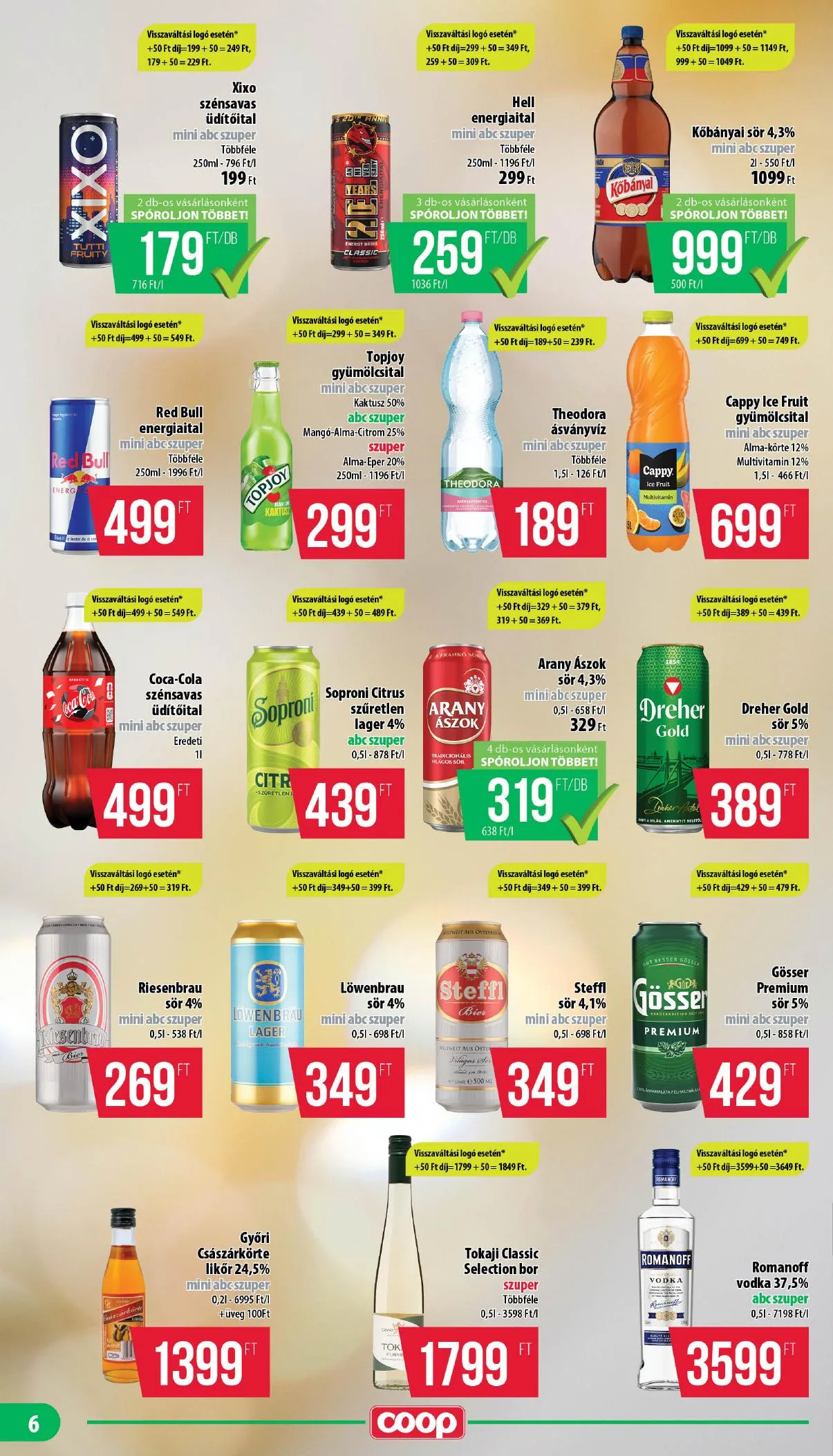 Coop akciós újság Mecsek 05.21–05.27 – 6. oldal