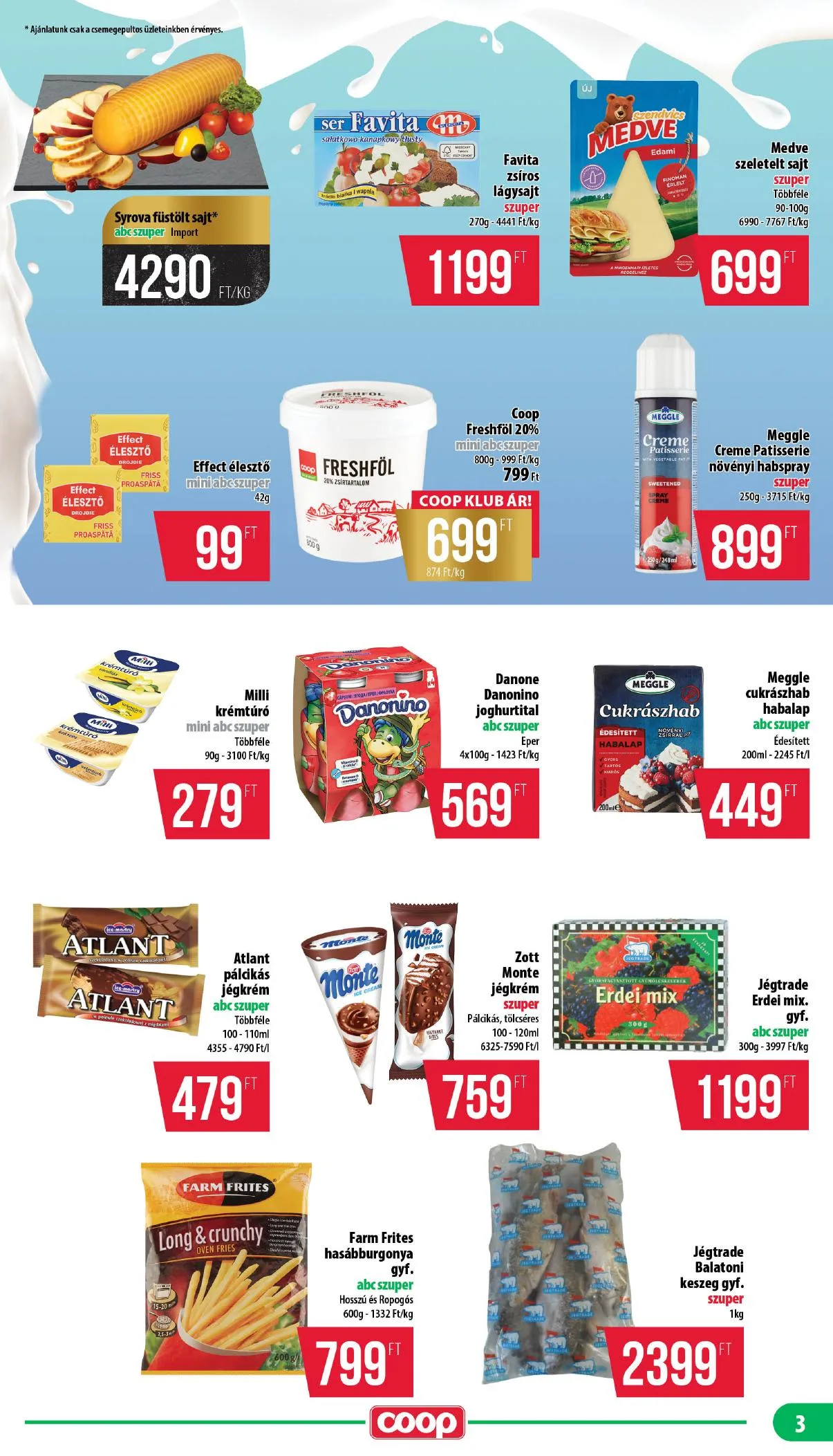 Coop akciós újság Mecsek 06.18–06.24 – 3. oldal