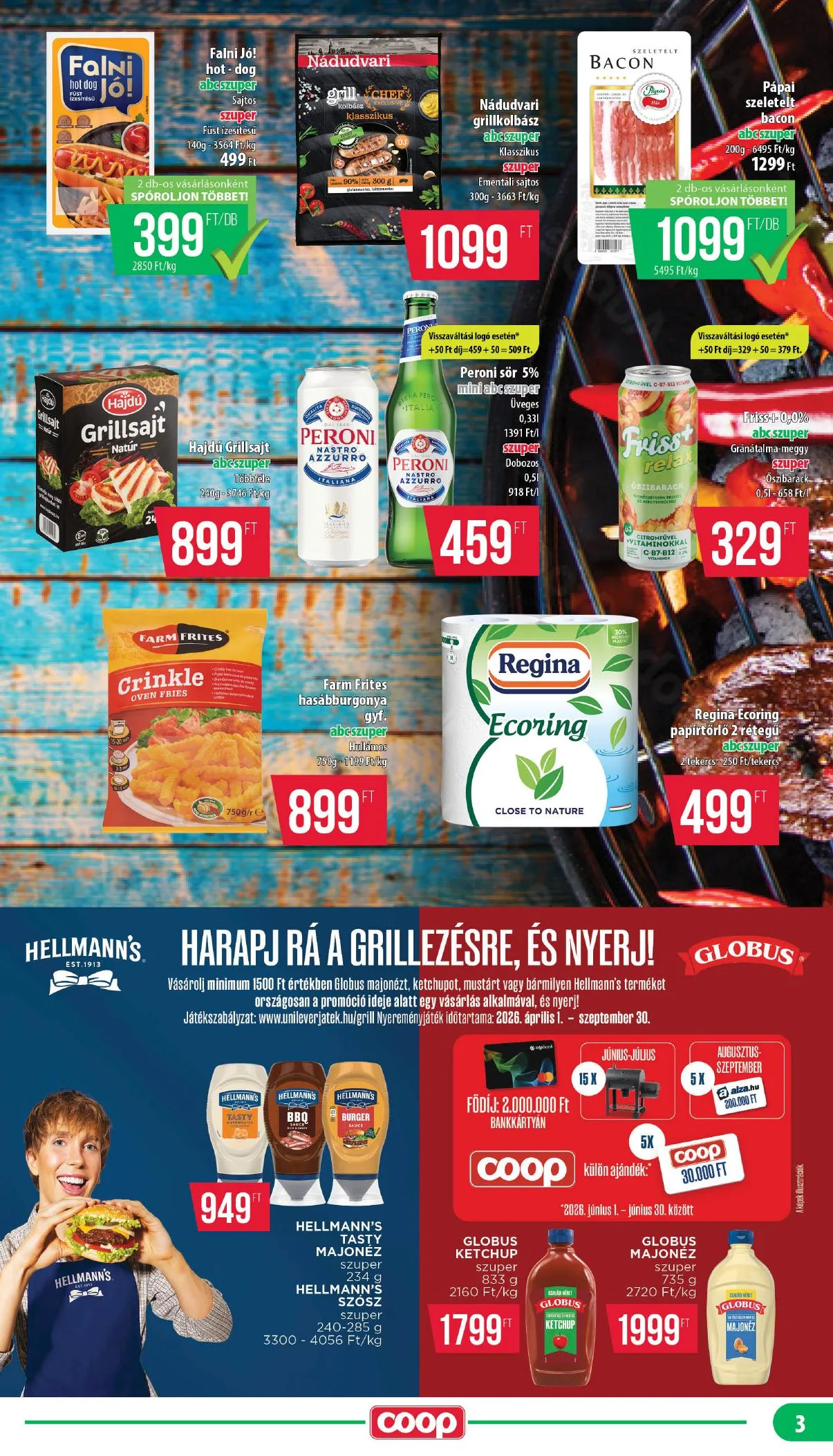 Coop akciós újság Mecsek 06.25–07.01 – 3. oldal