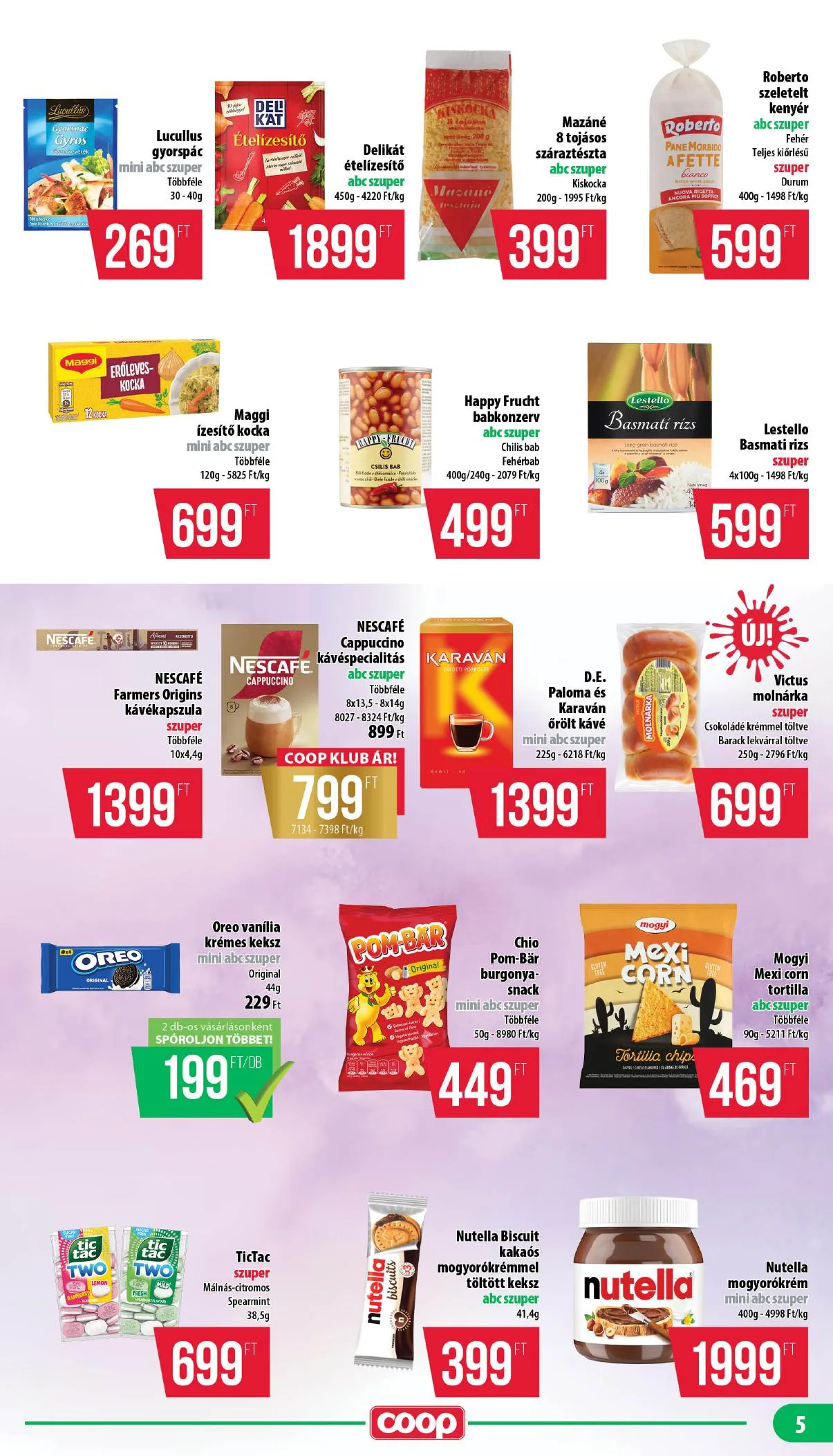 Coop akciós újság Mecsek 06.25–07.01 – 5. oldal