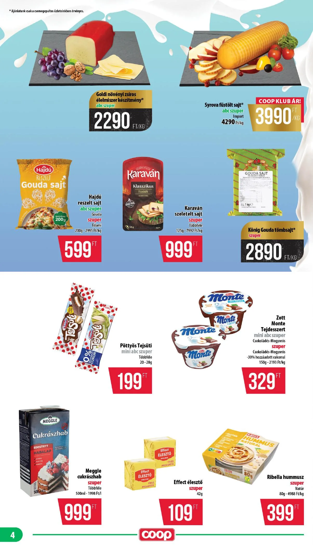 Coop akciós újság Mecsek 07.16–07.22 – 4. oldal