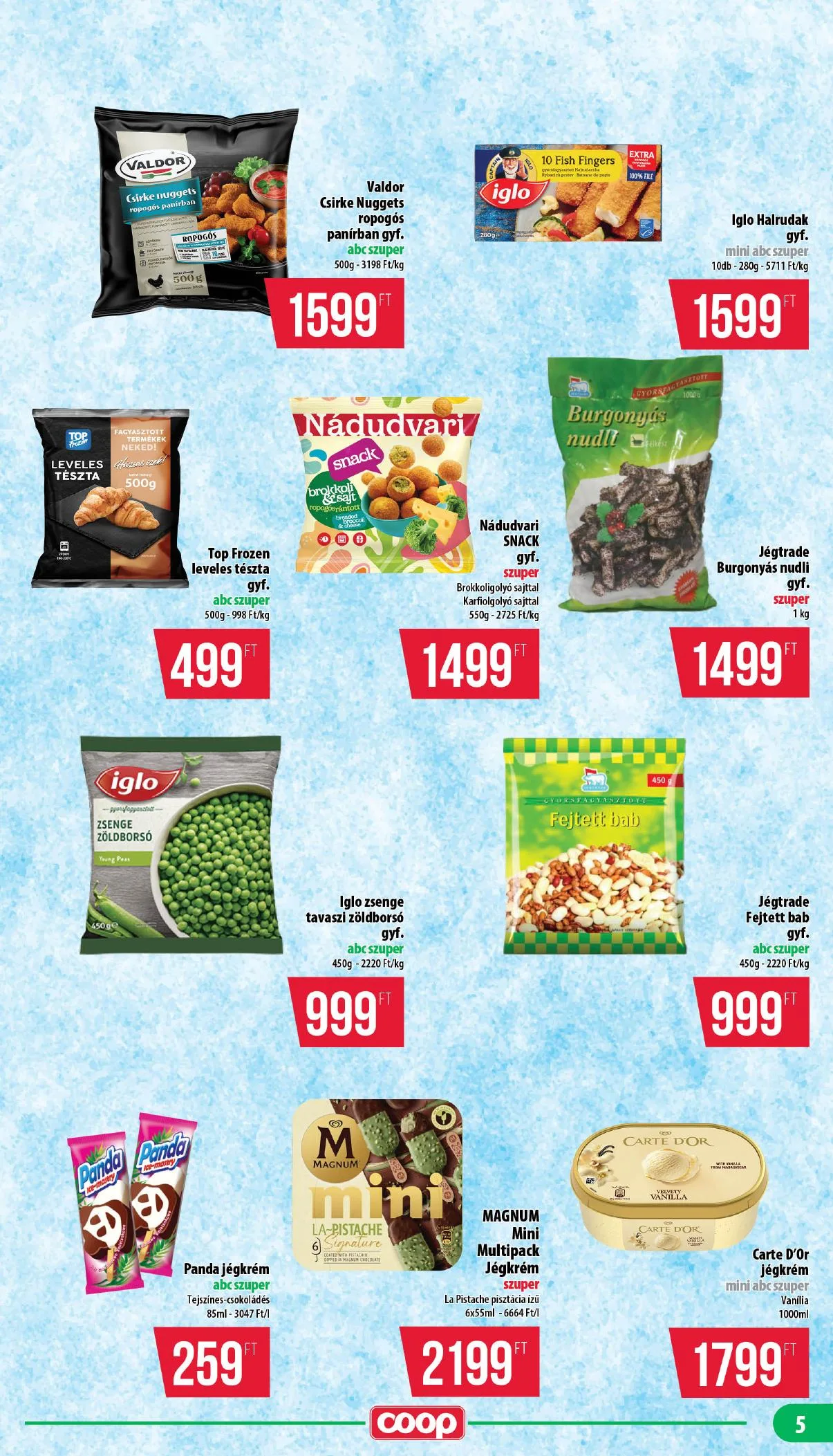 Coop akciós újság Mecsek 07.16–07.22 – 5. oldal