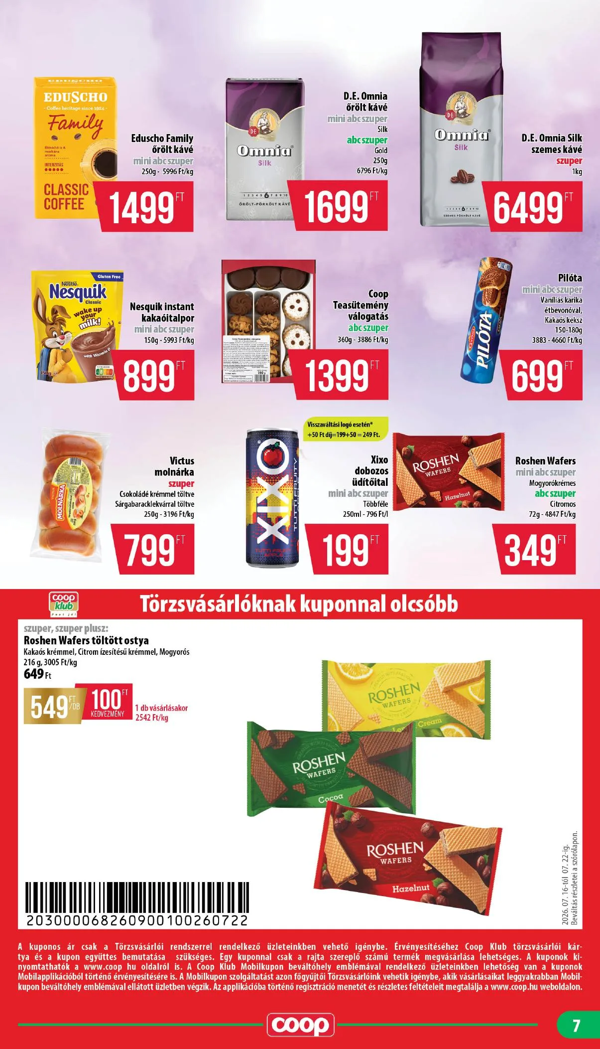 Coop akciós újság Mecsek 07.16–07.22 – 7. oldal