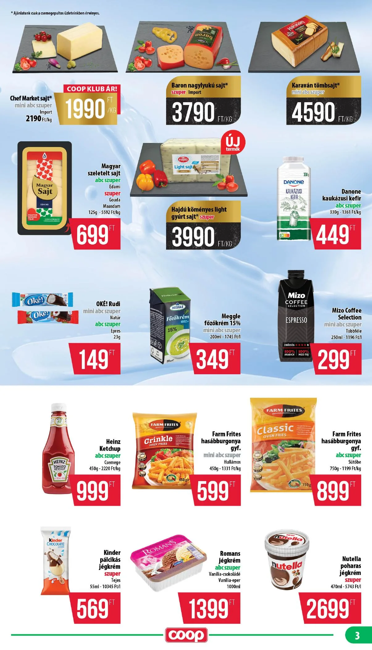 Coop akciós újság Mecsek 07.23–07.29 – 3. oldal
