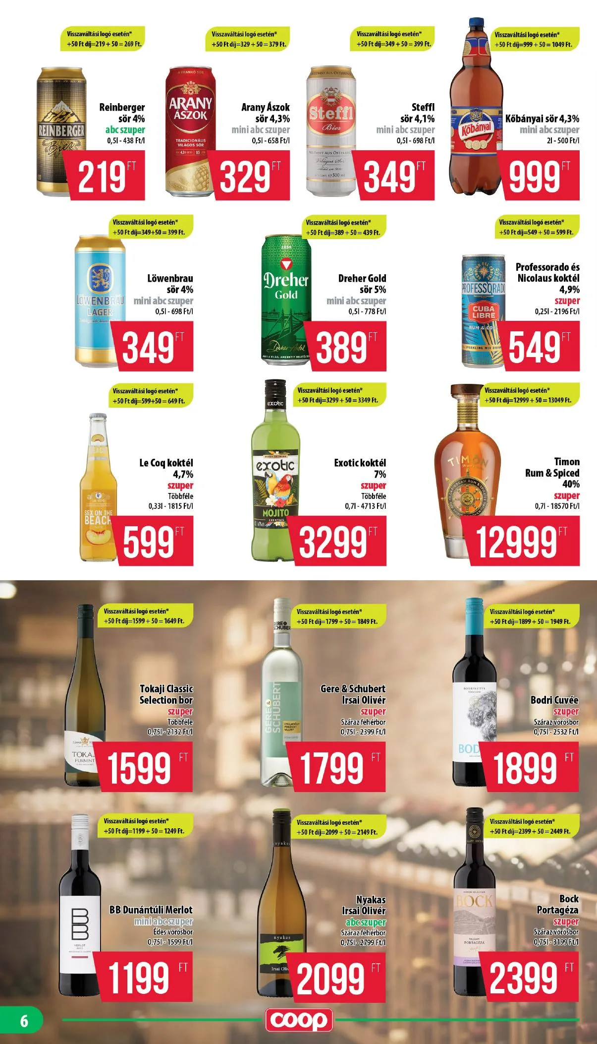 Coop akciós újság Mecsek 07.23–07.29 – 6. oldal
