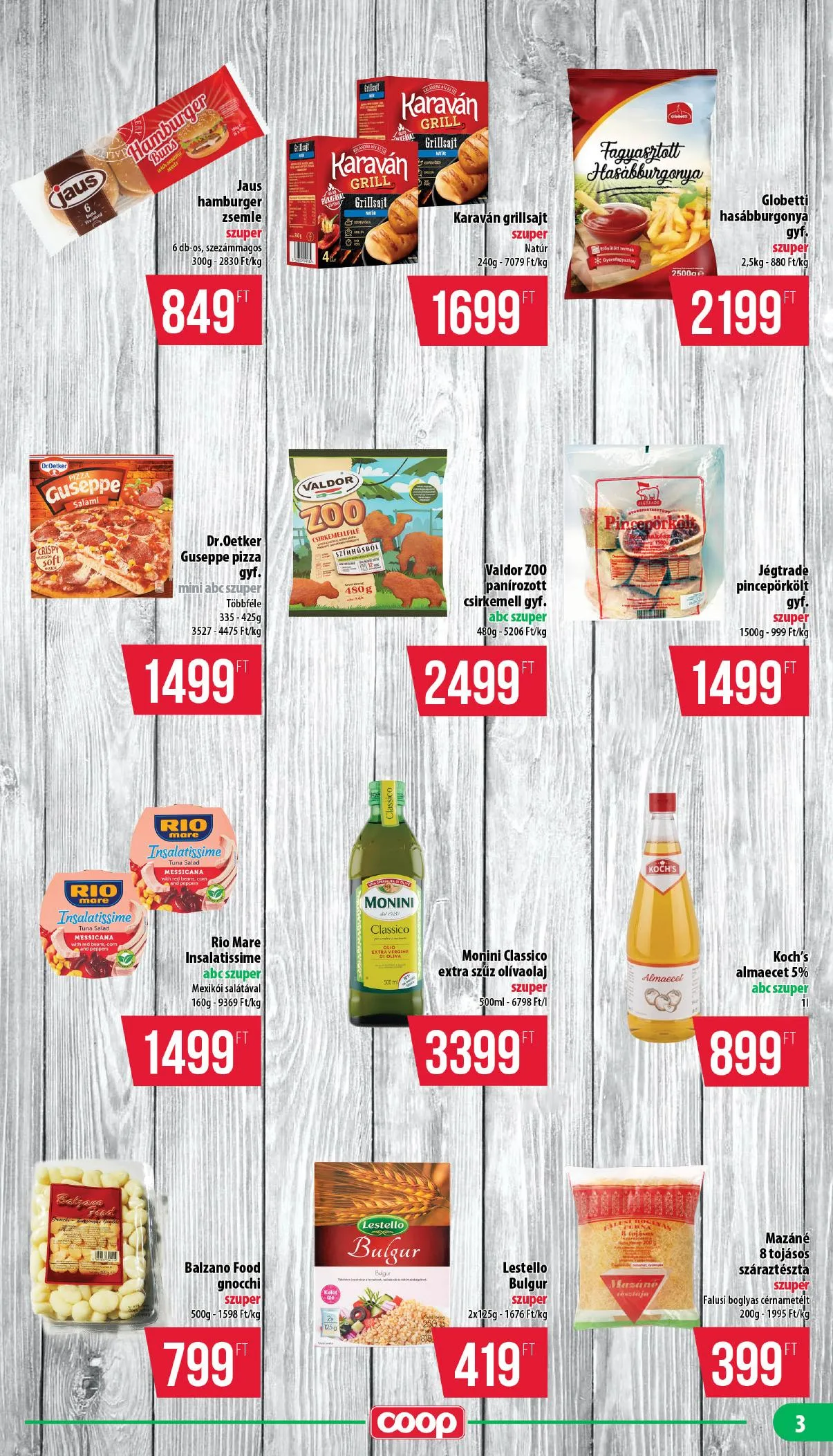 Coop akciós újság Mecsek 08.13–08.19 – 3. oldal