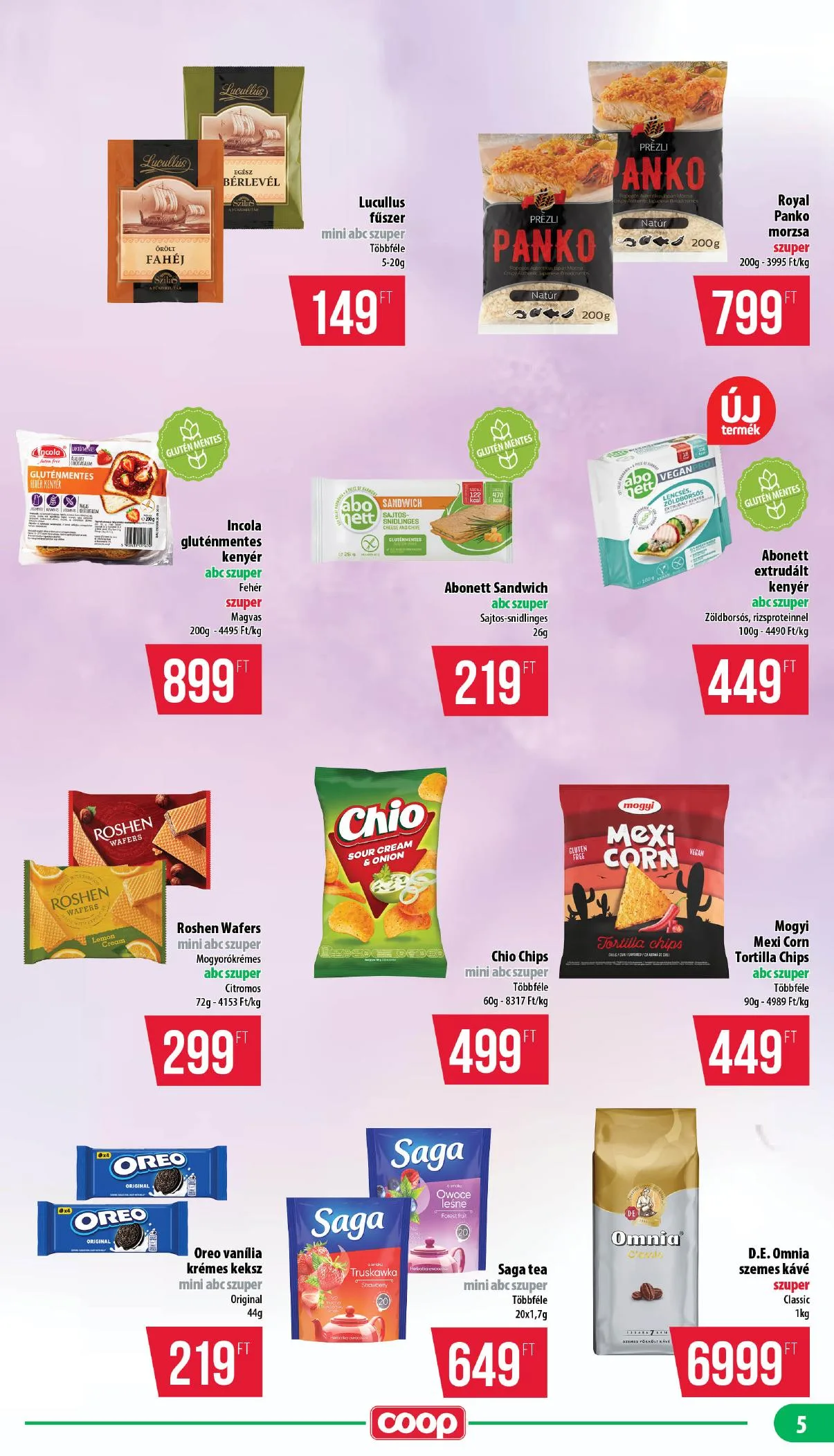 Coop akciós újság Mecsek 08.13–08.19 – 5. oldal