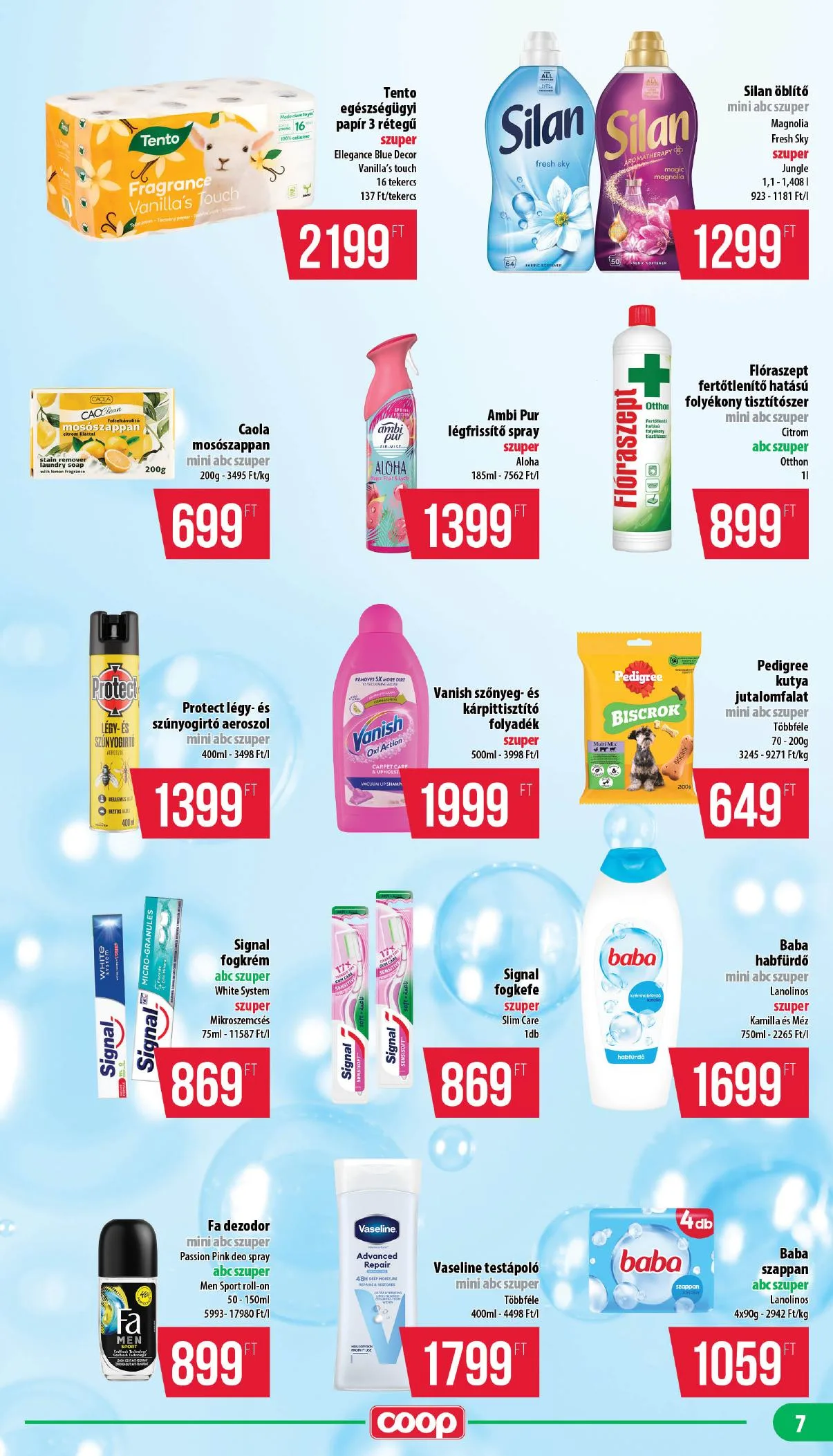 Coop akciós újság Mecsek 08.13–08.19 – 7. oldal