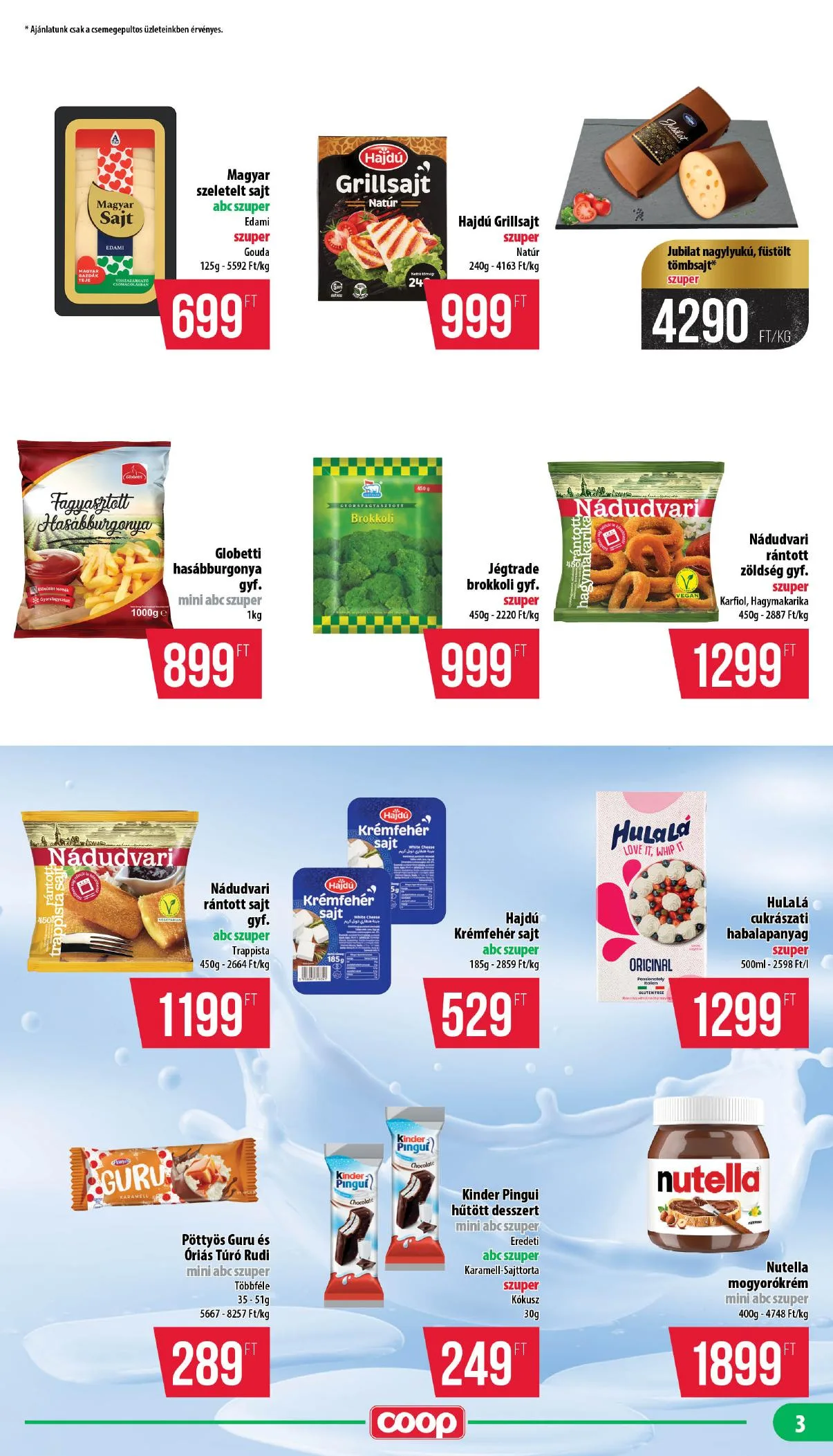 Coop akciós újság Mecsek 10.15–10.21 – 3. oldal