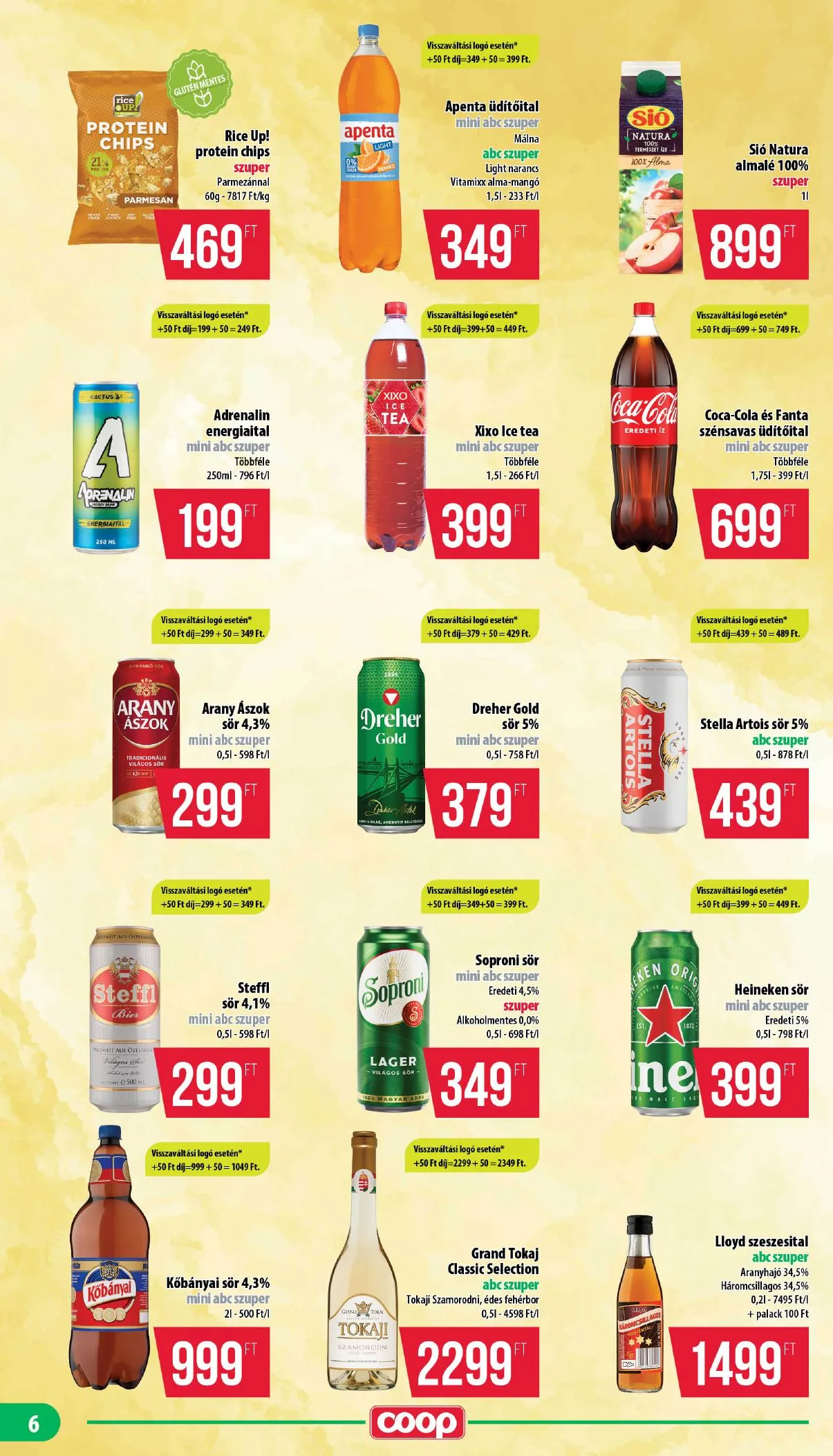 Coop akciós újság Mecsek 10.15–10.21 – 6. oldal