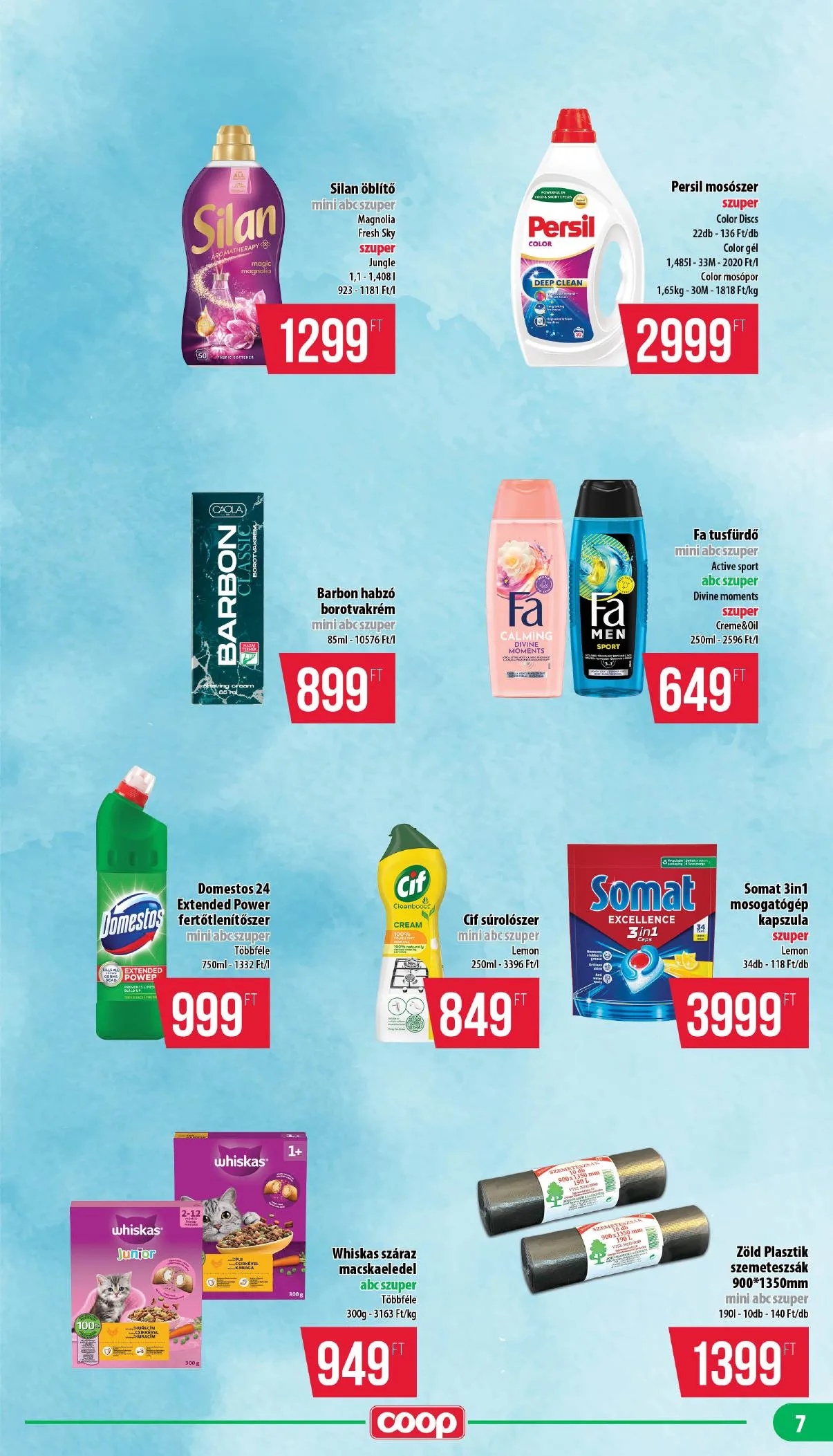 Coop akciós újság Mecsek 10.15–10.21 – 7. oldal