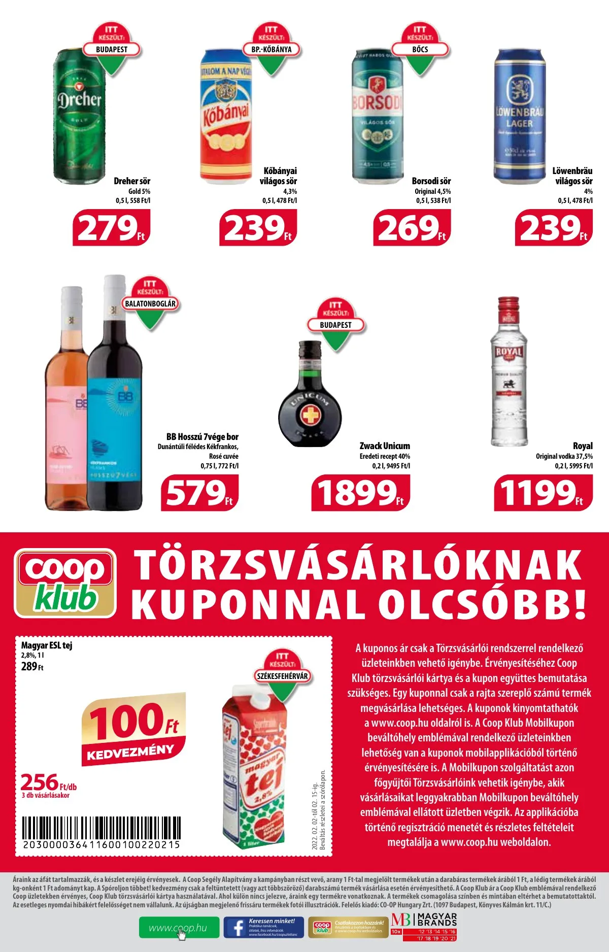 Coop akciós újság Mini 02.02–02.15 – 4. oldal
