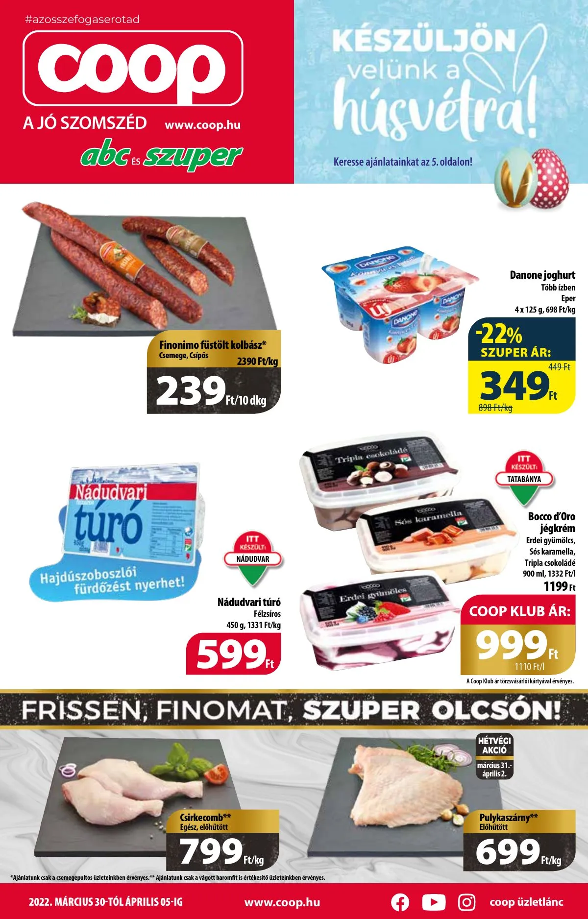 Coop akciós újság Mini 03.30–04.12