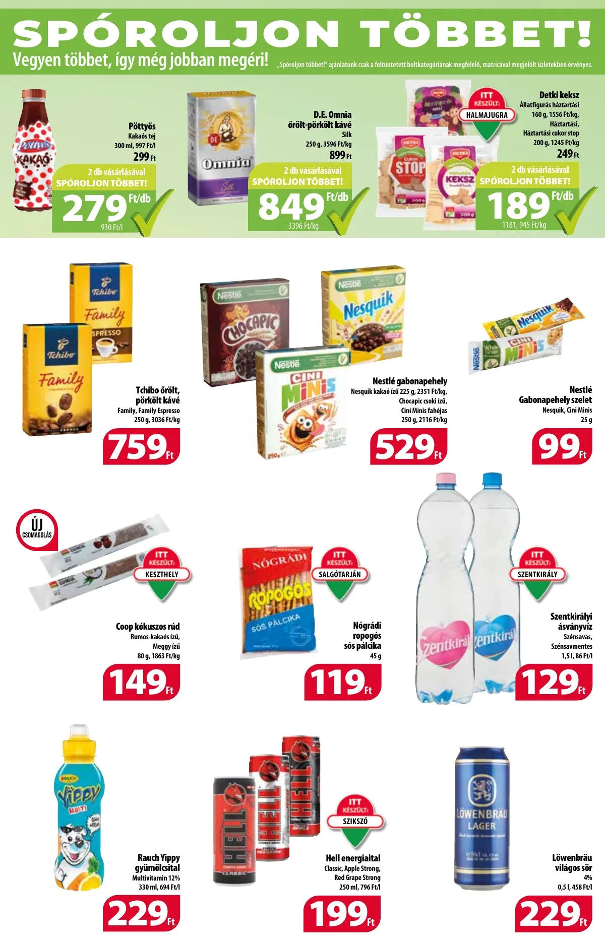 Coop akciós újság Mini 04.27–05.10 – 3. oldal