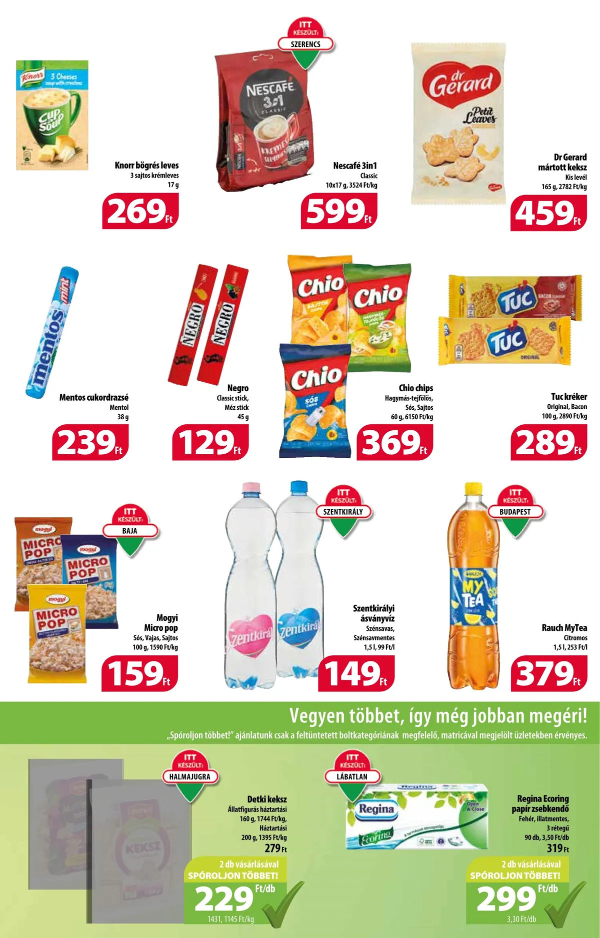 Coop akciós újság Mini 09.28–10.11 – 3. oldal