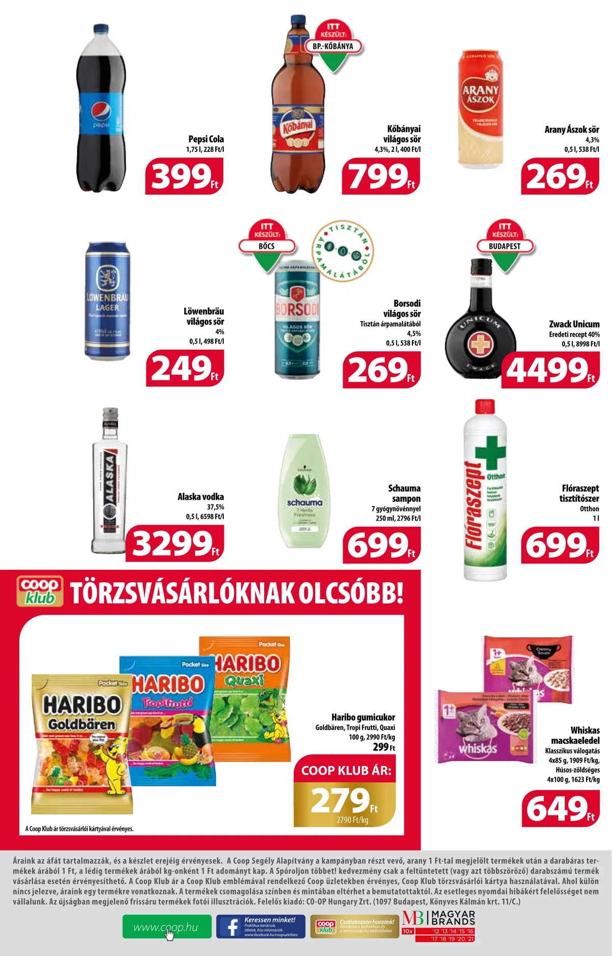 Coop akciós újság Mini 09.28–10.11 – 4. oldal