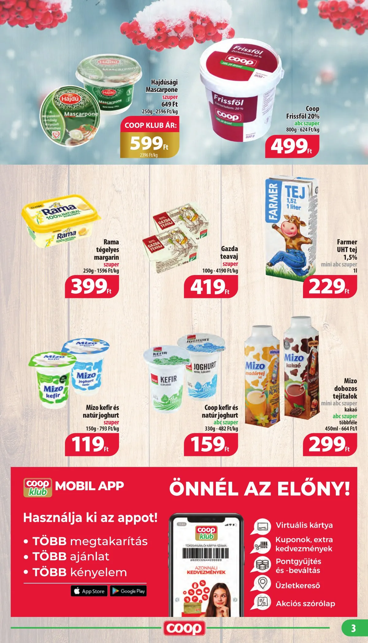 Coop akciós újság Nyírzem 02.16–02.22 – 3. oldal