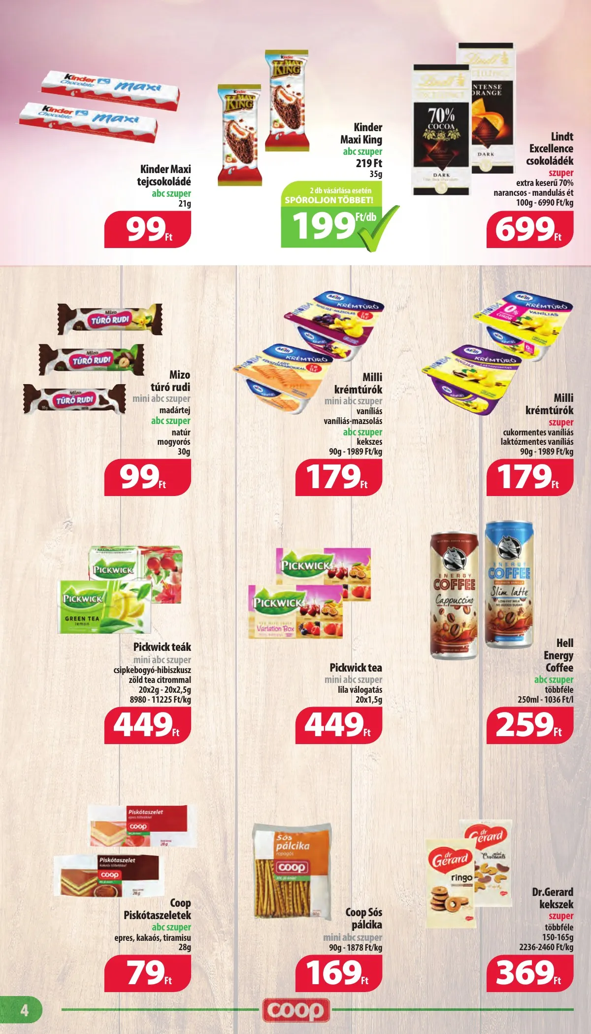 Coop akciós újság Nyírzem 02.23–03.01 – 4. oldal