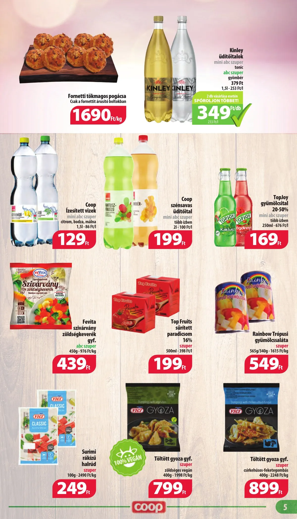 Coop akciós újság Nyírzem 02.23–03.01 – 5. oldal