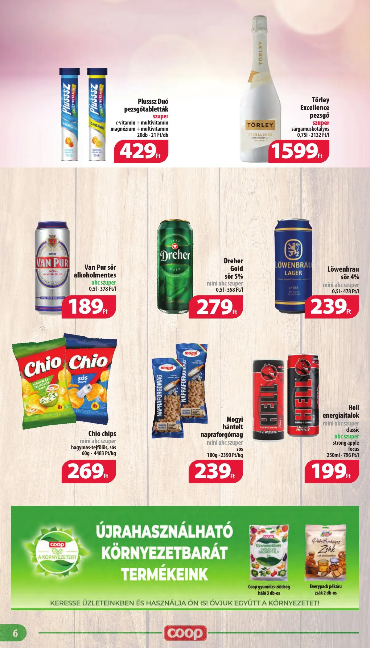 Coop akciós újság Nyírzem 02.23–03.01 – 6. oldal
