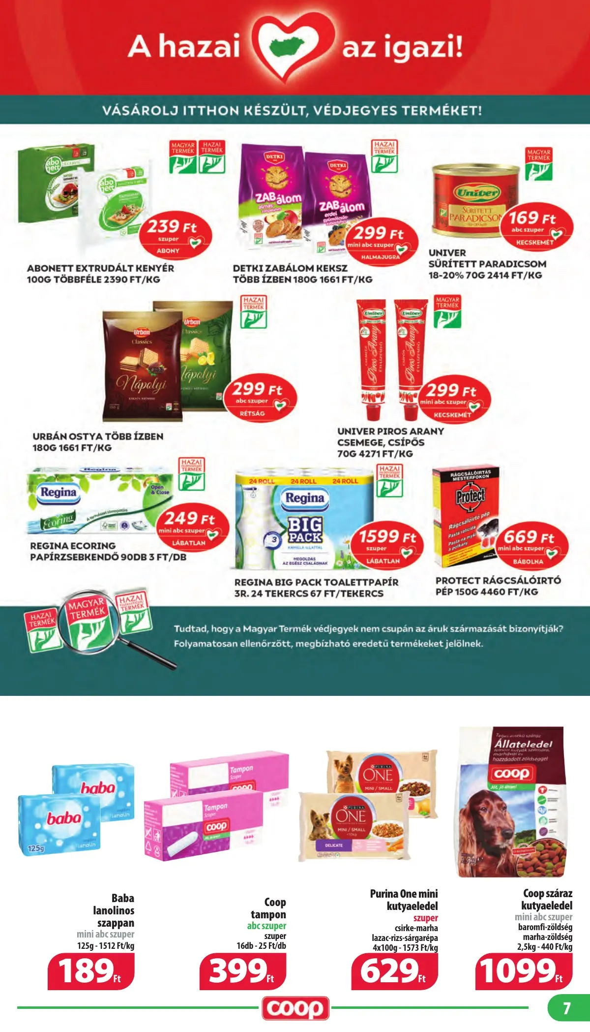 Coop akciós újság Nyírzem 02.23–03.01 – 7. oldal
