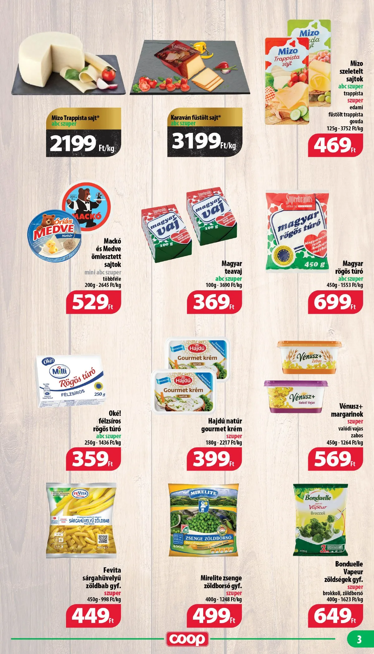 Coop akciós újság Nyírzem 03.16–03.22 – 3. oldal